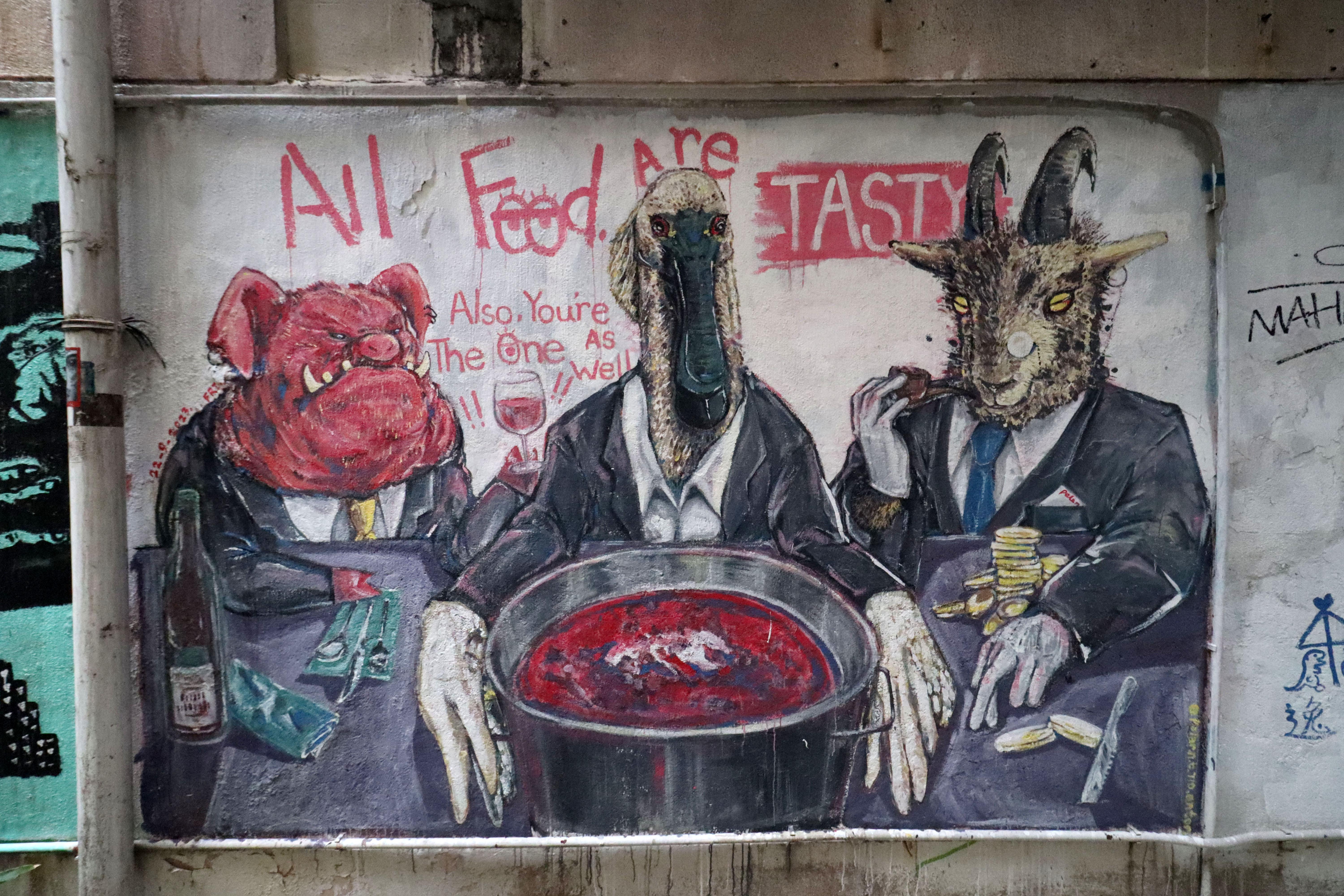 Goldfinch/All Food Are Tasty | Street Art NSW
