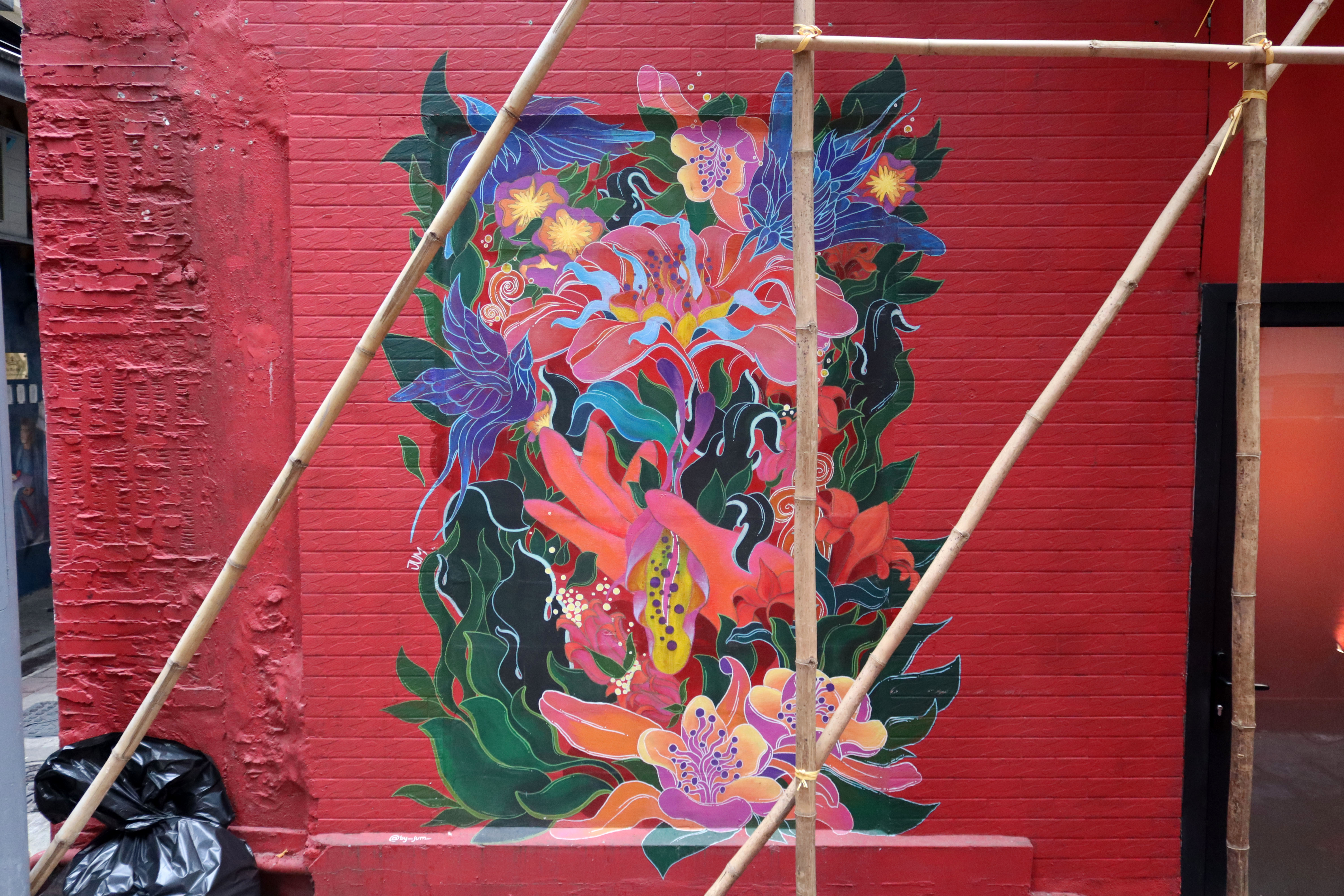 Enchanted Jungle by JUM | Street Art NSW