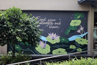 Lotus Mural
