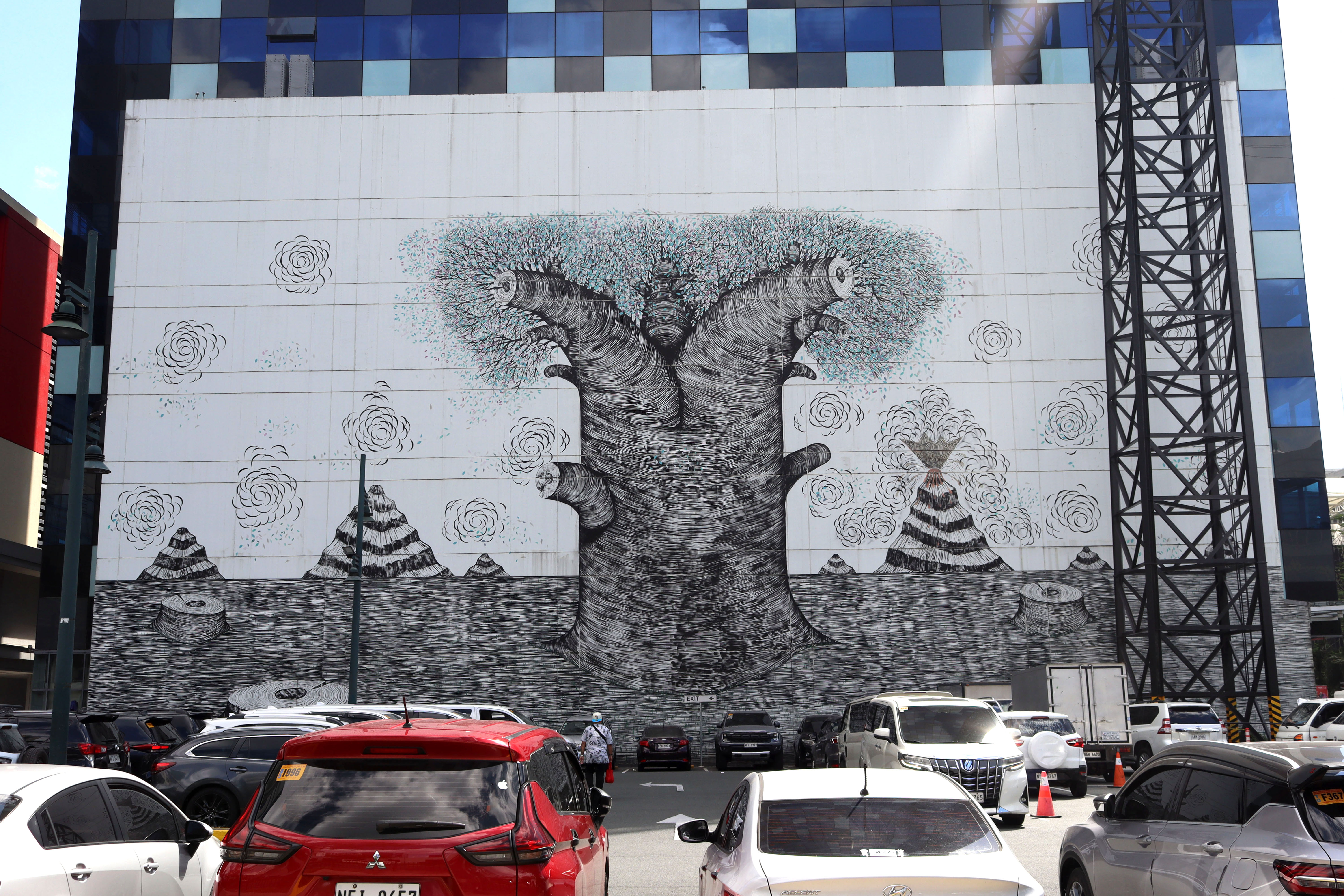 The Heart of God's Country by Andrew Schoultz | Street Art NSW