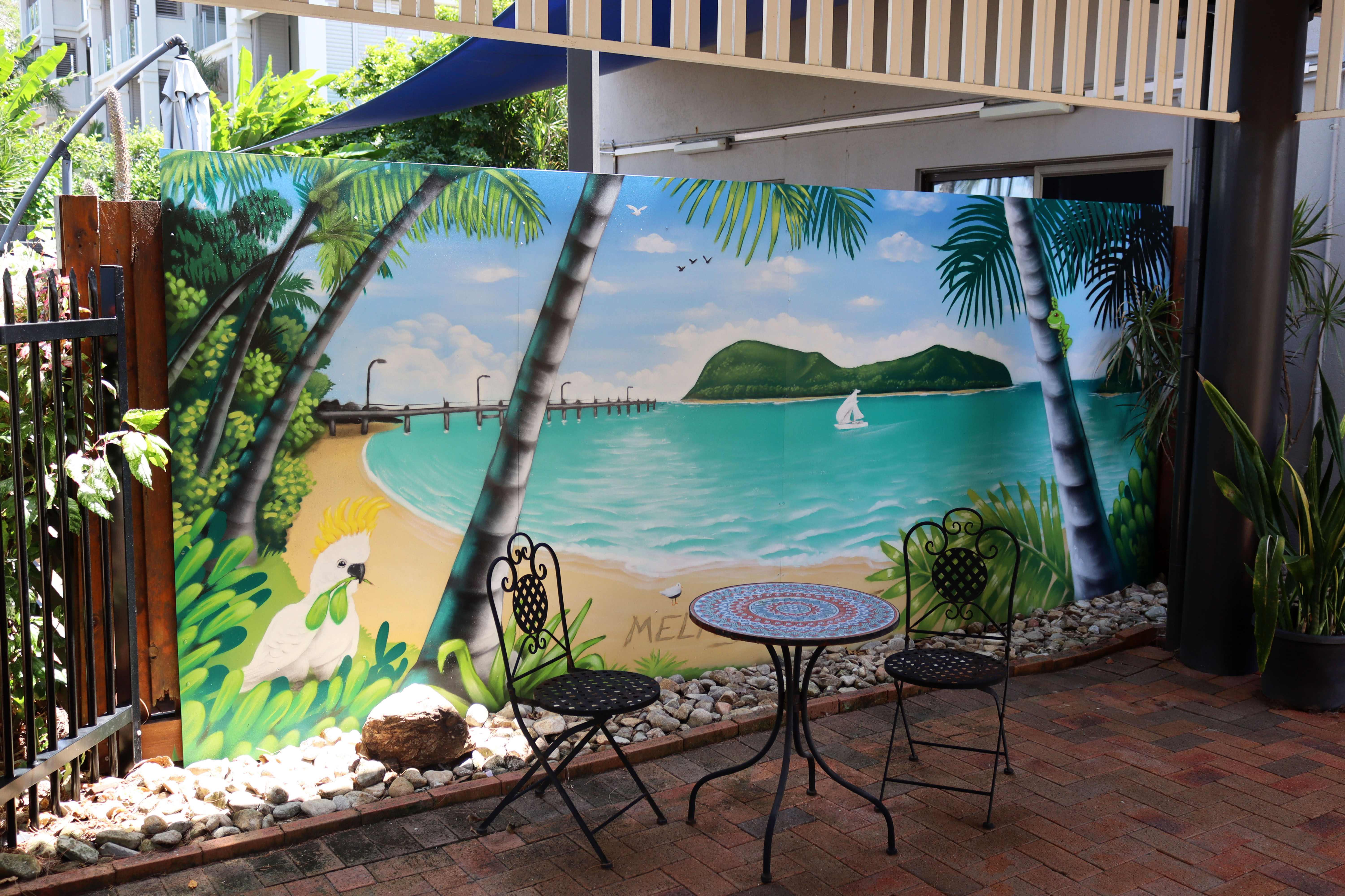 Melaleuca Resort by Daniel Wallwork | Street Art NSW
