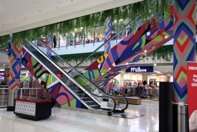 Campbelltown Mall Colour Injection