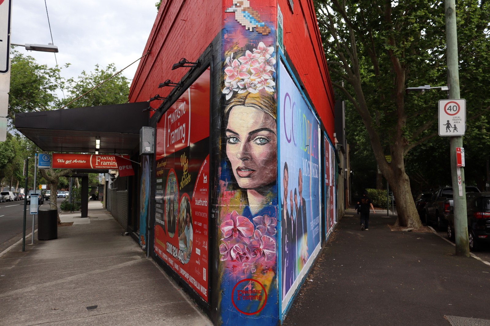 Margot Robbie by Sheila Tan | Street Art NSW