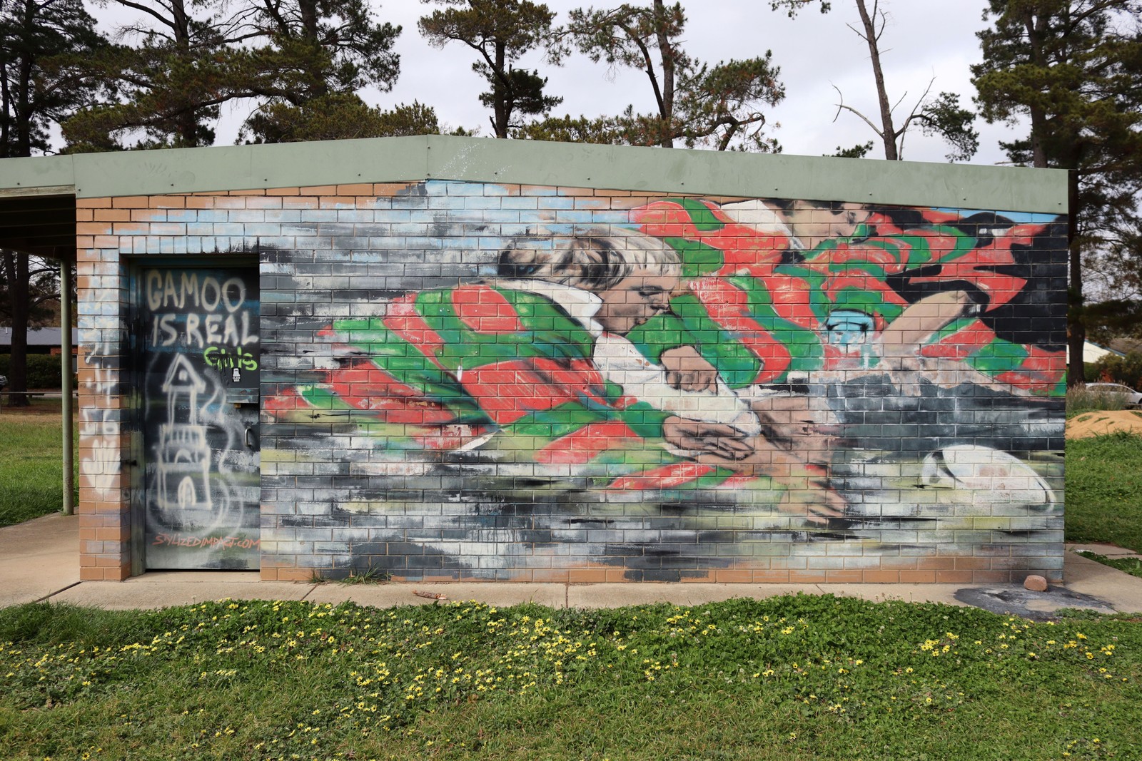 Sports Mural by Stylized Impact | Street Art NSW