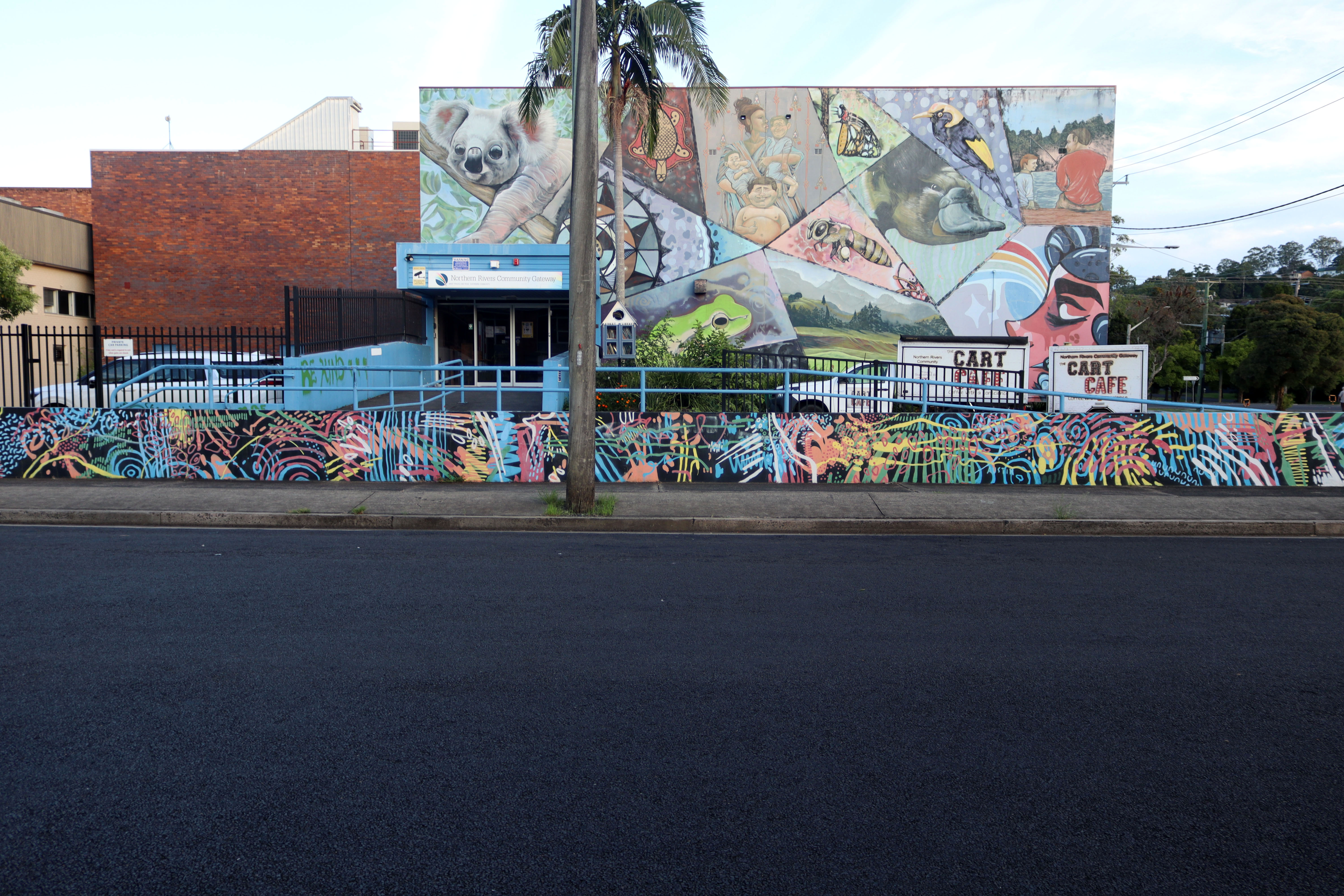 Radical Vibes Miniwall by Jeremy Austin | Street Art NSW