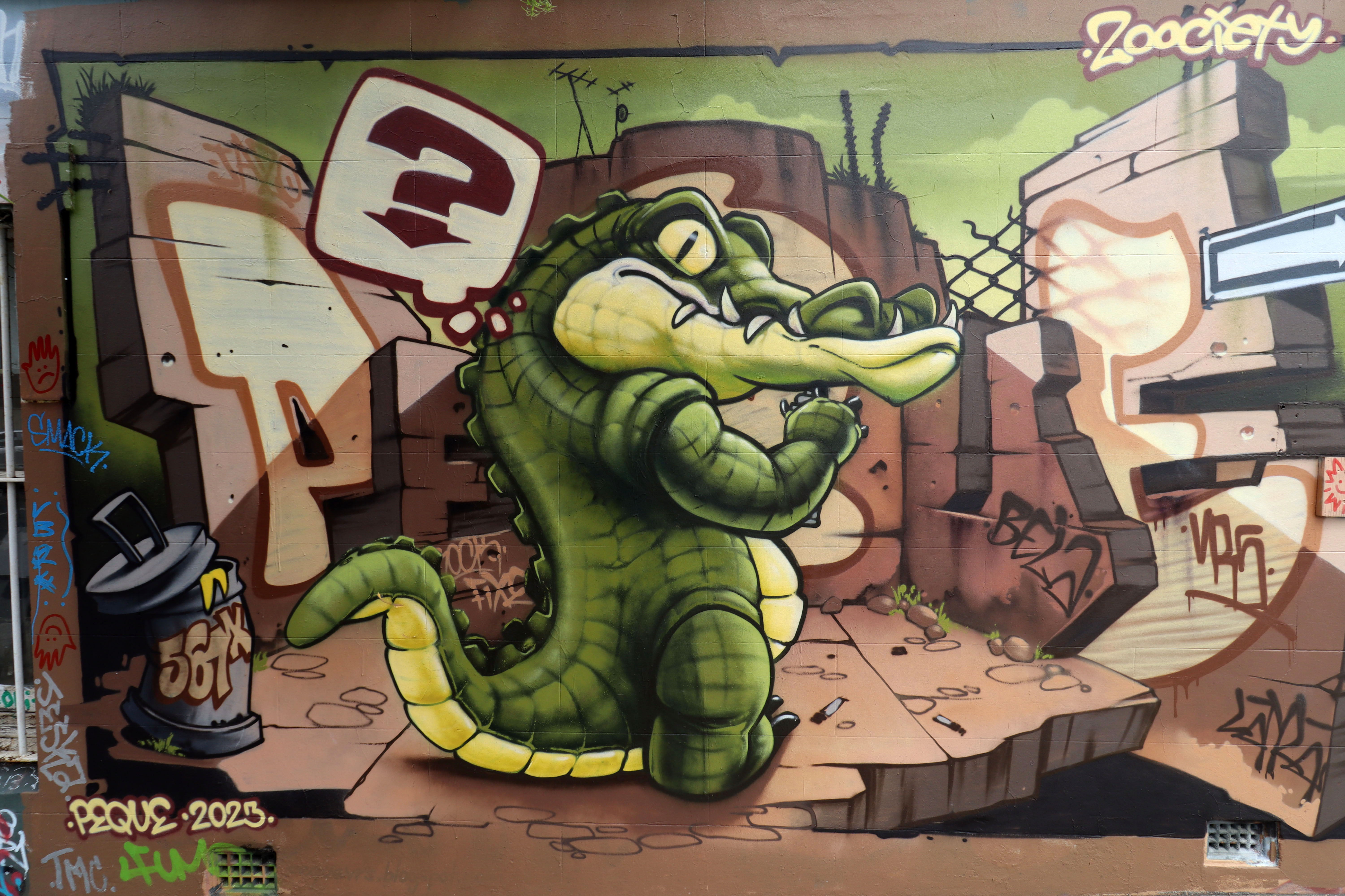 Zoociety by Peque | Street Art NSW