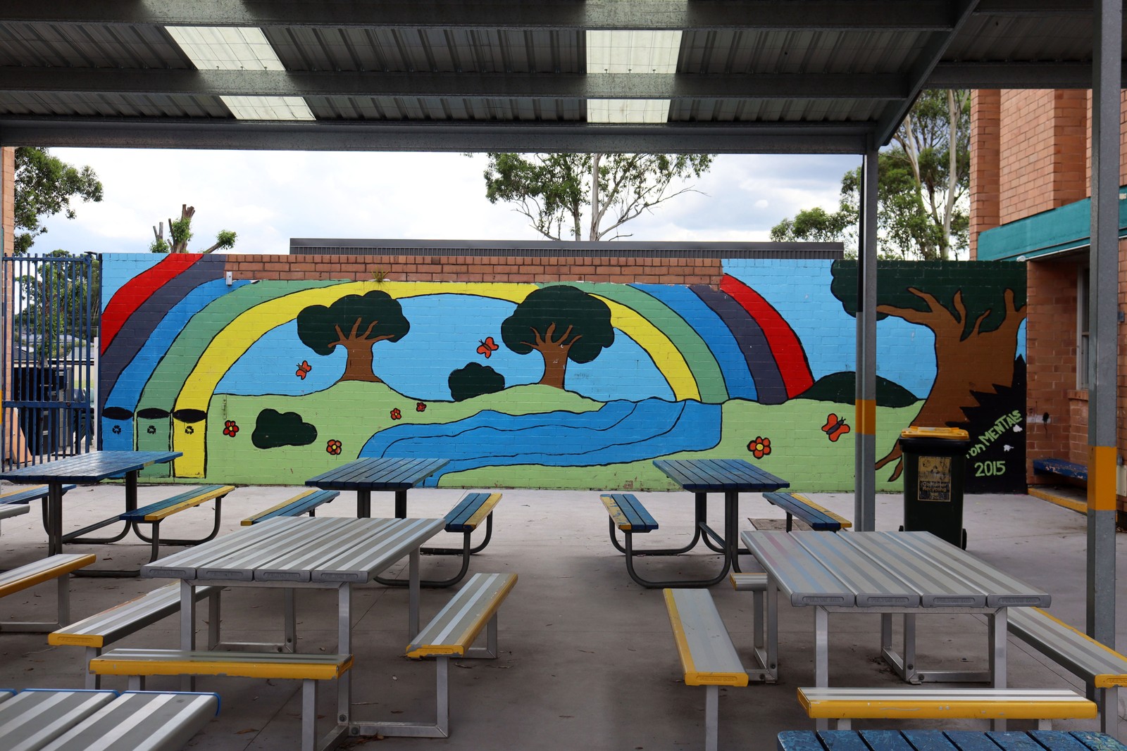 Untitled by Kingswood High School | Street Art NSW