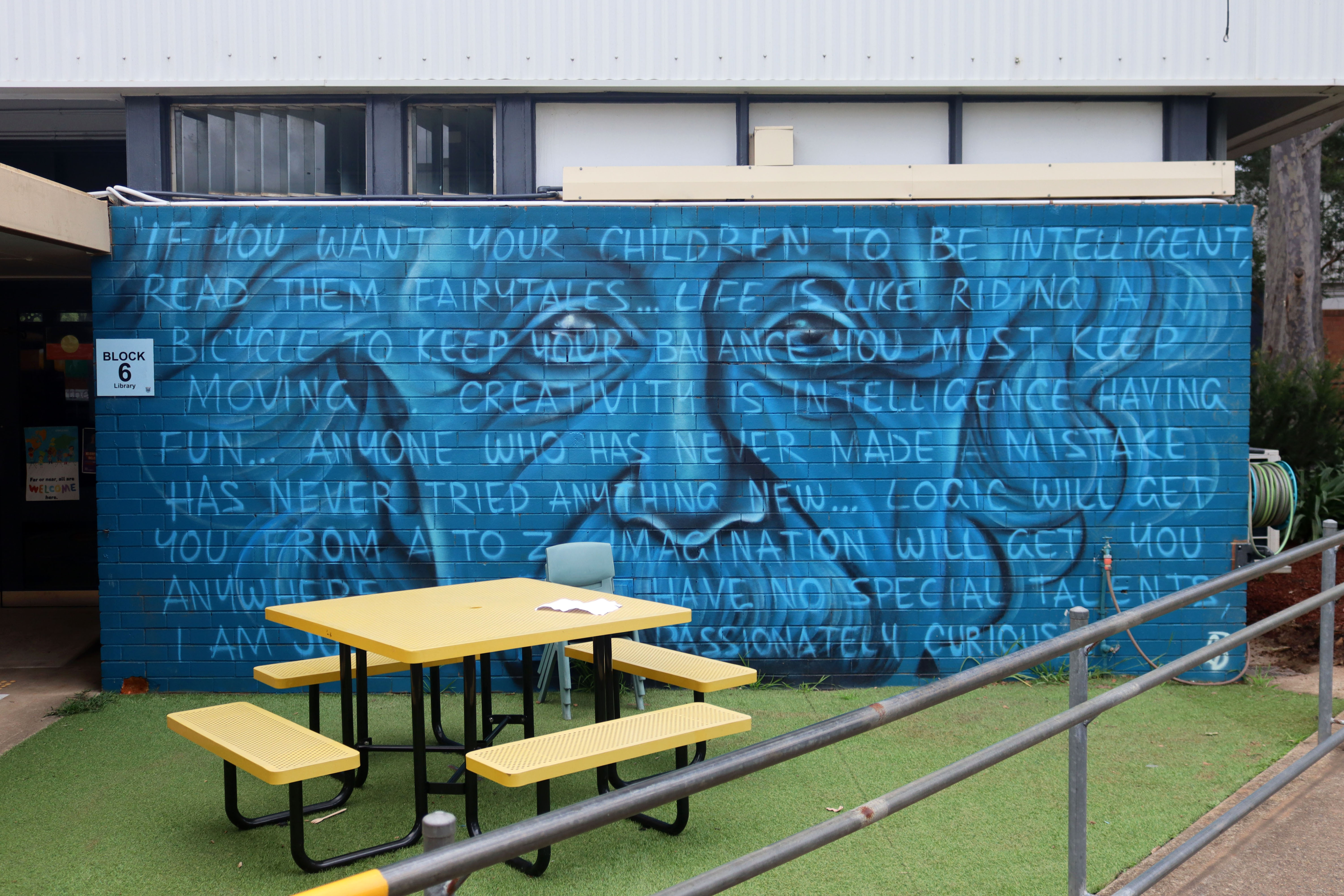 I'm Glad I Went to York School by Shannon Boyd | Street Art NSW