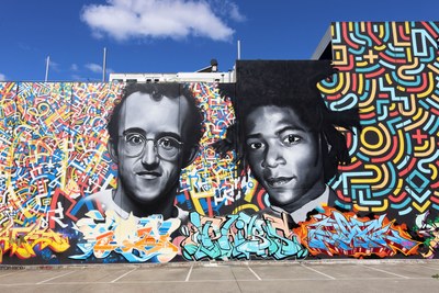 Keith Haring and Jean-Michel Basquiat