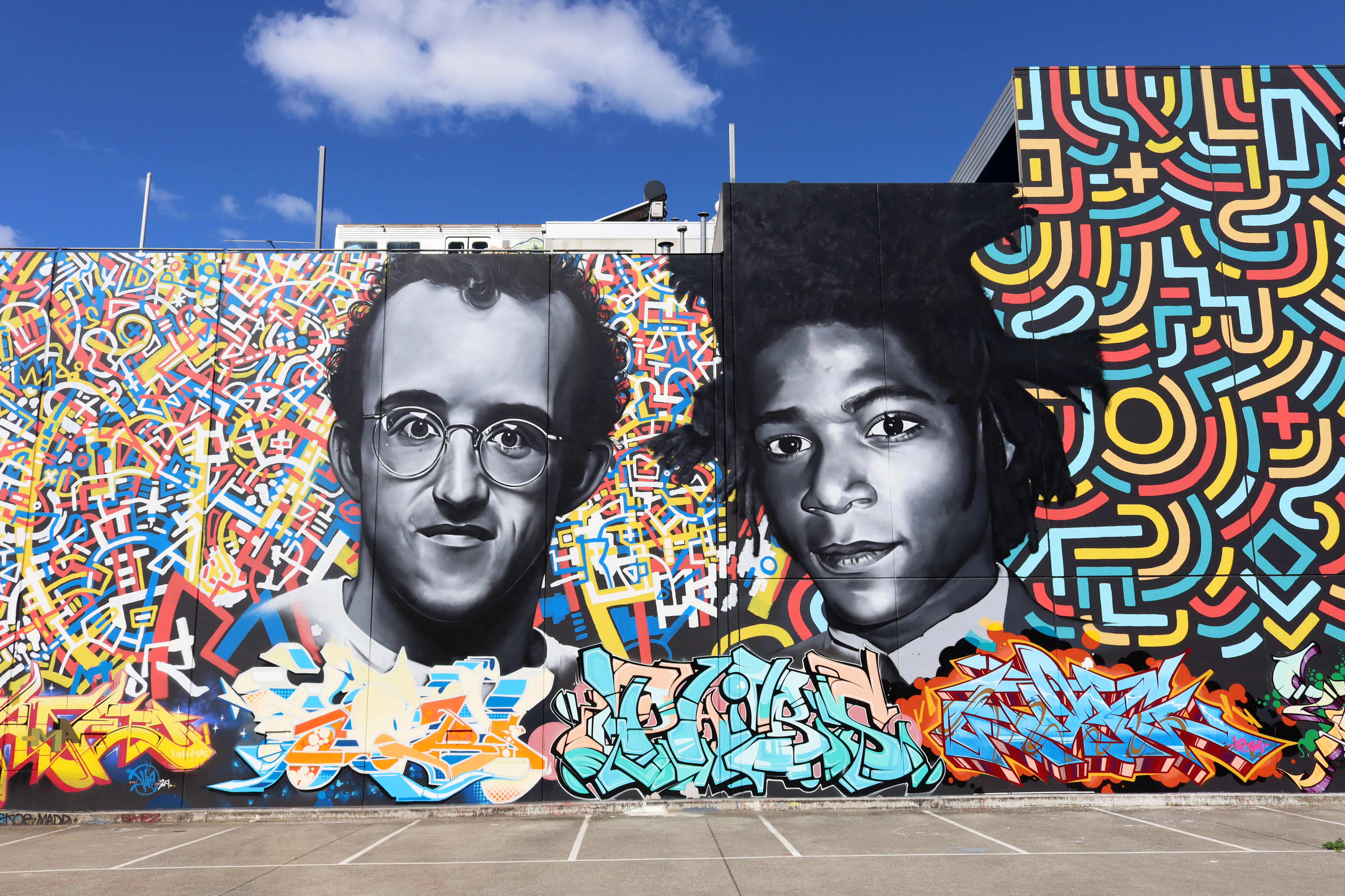 Keith Haring and Jean-Michel Basquiat