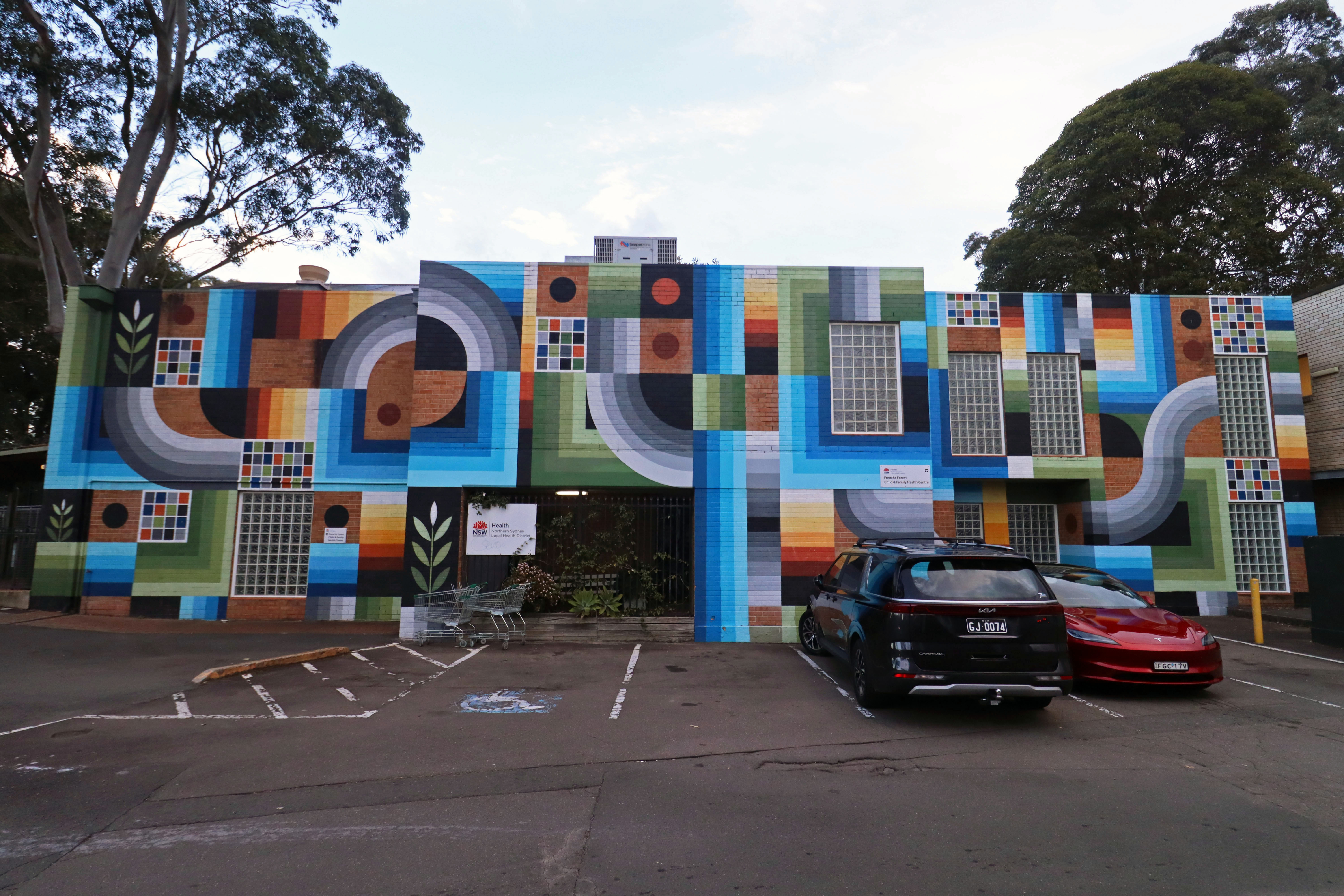 Topographic/Typographic (YO-YOS) by Brad Eastman | Street Art NSW