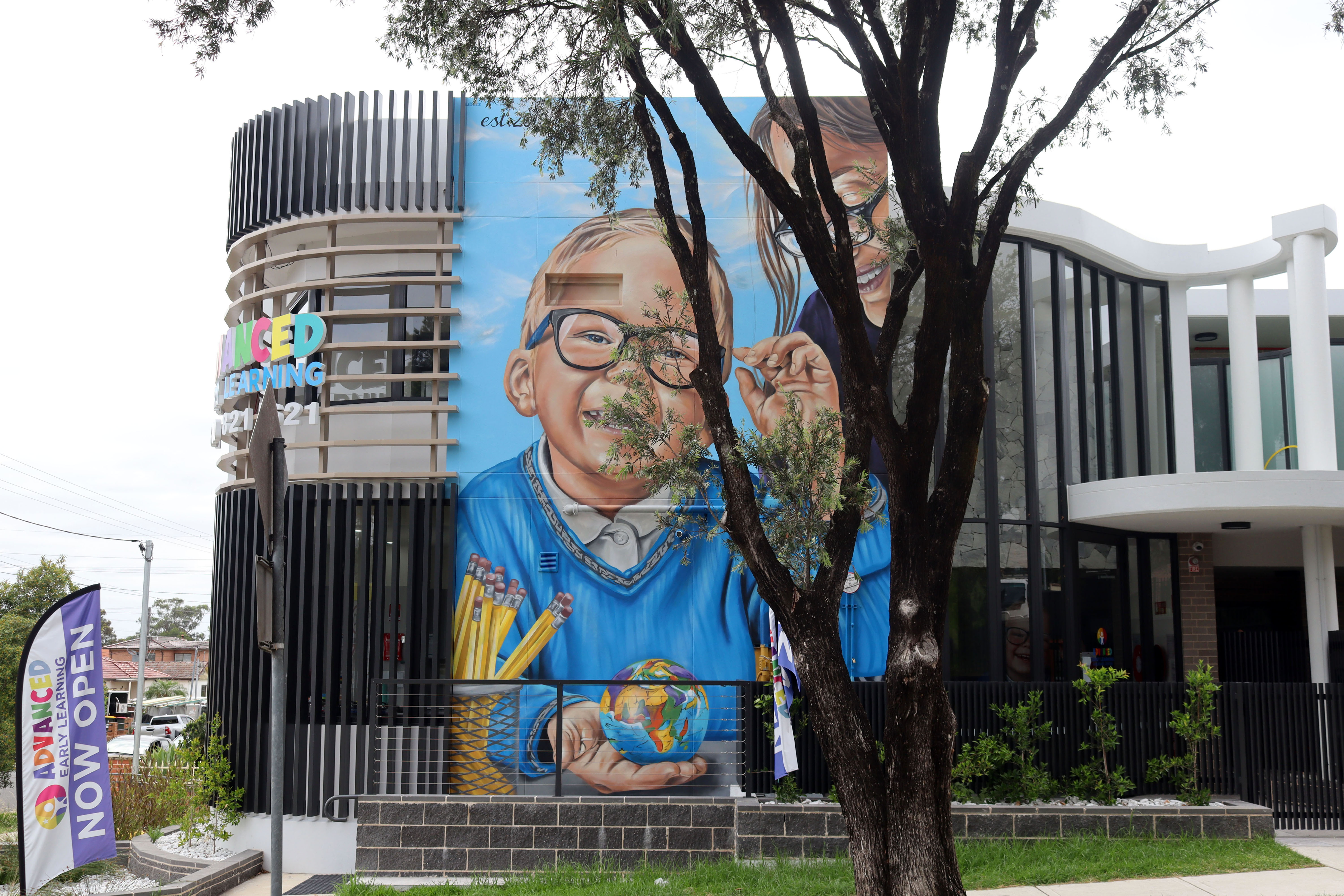 Merrylands Childcare by Reubszz | Street Art NSW