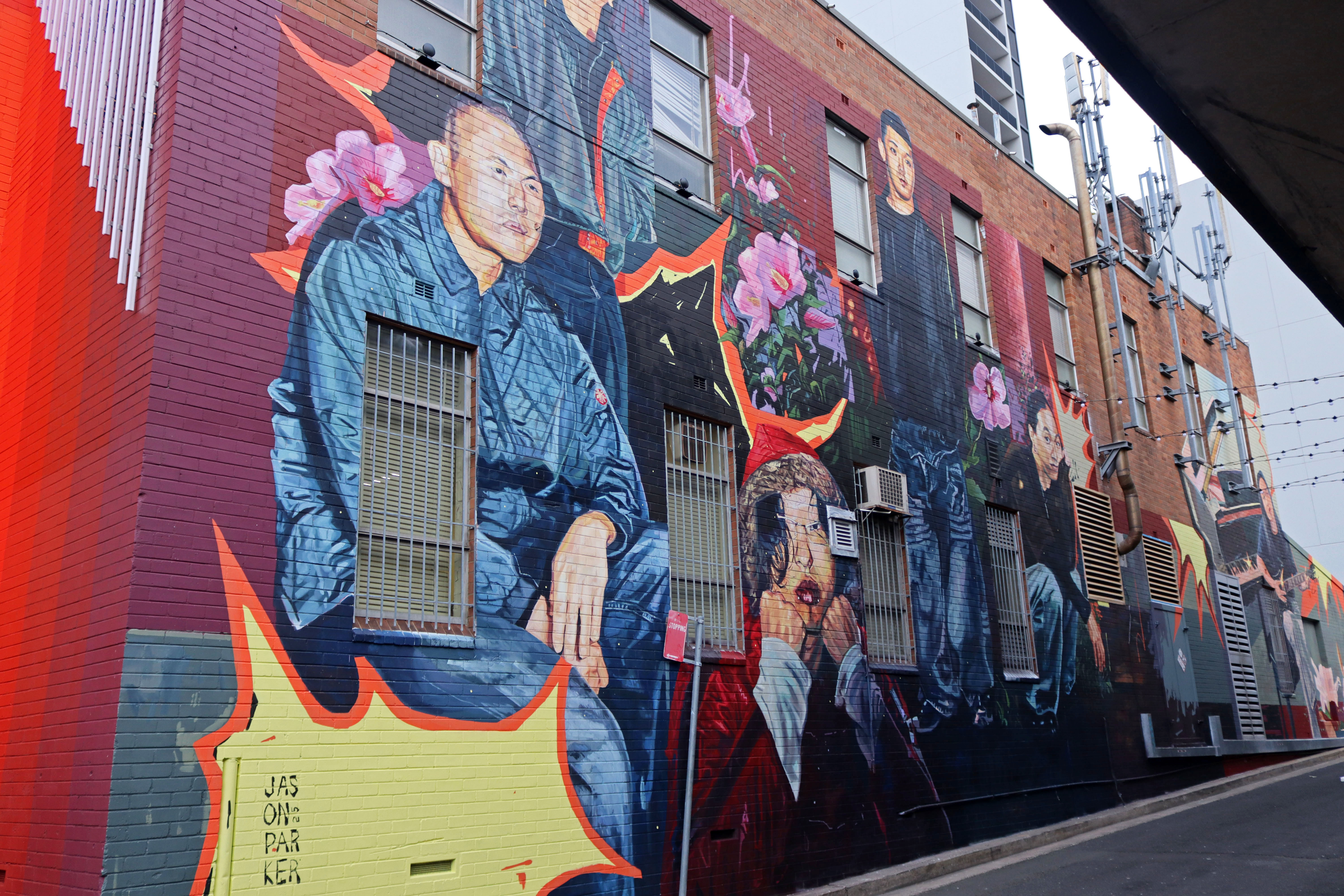 Neighbourhood Harmony by Jason Parker | Street Art NSW