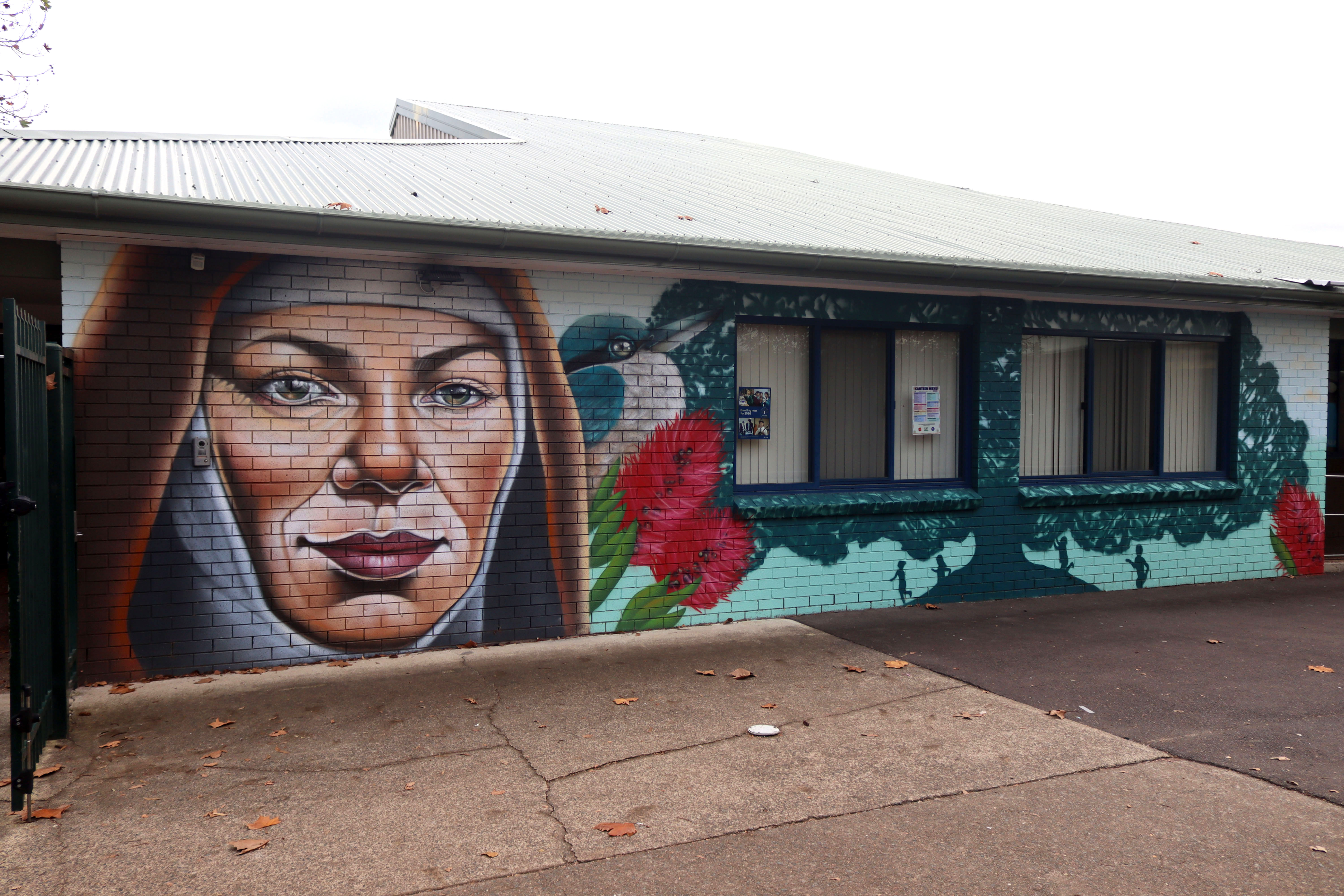 Mary MacKillop by Shannon Boyd | Street Art NSW