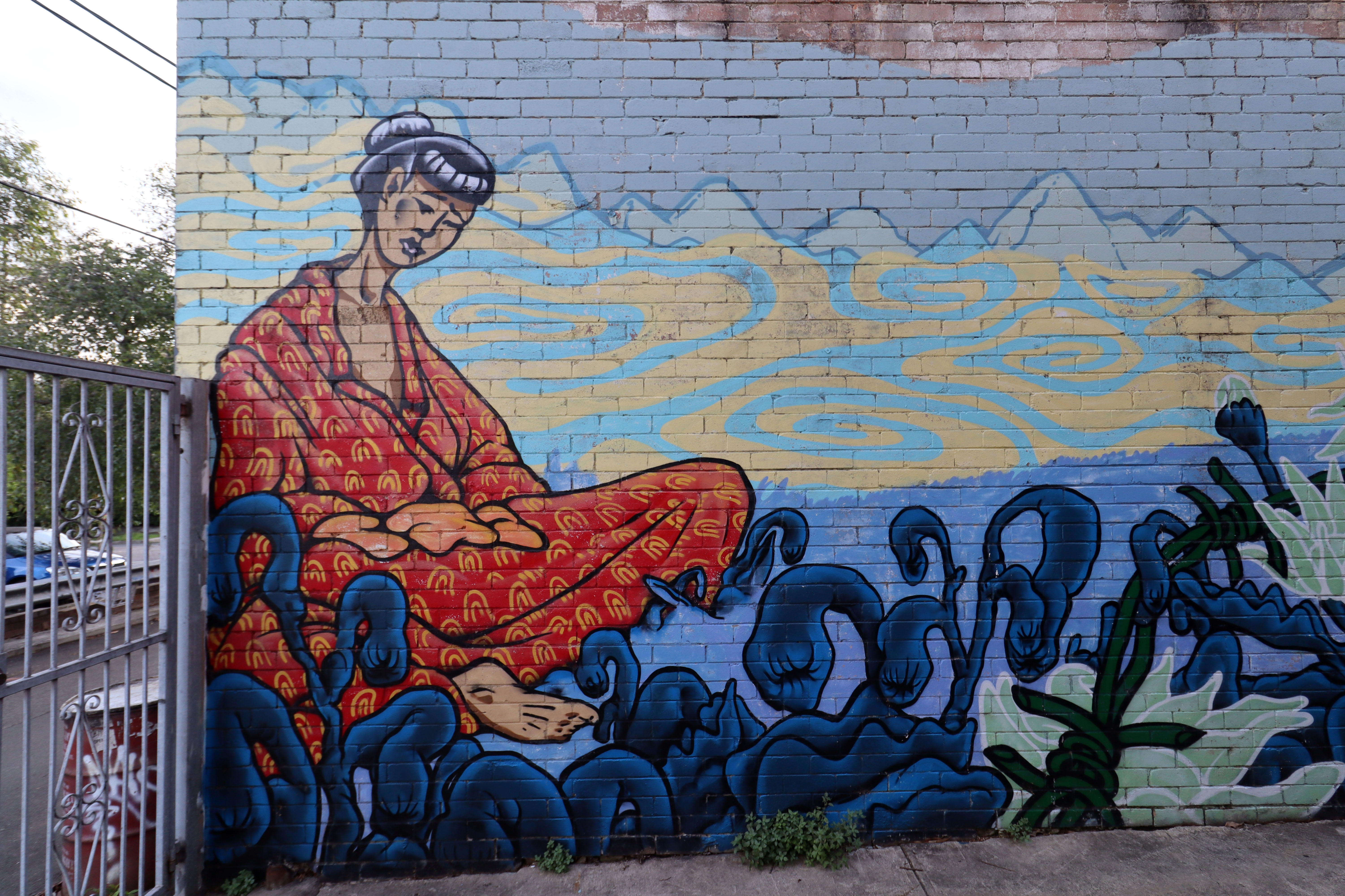 Day In Day Out All Day All Night by Doctor Dollar Discounts | Street Art NSW