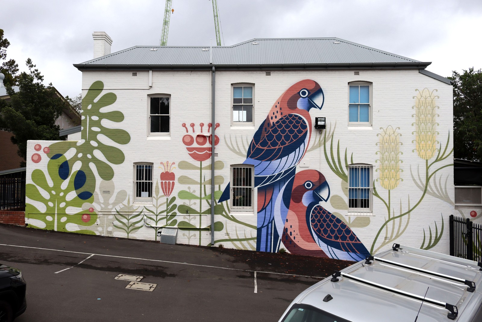 Rozelle Public School Mural by Geebs | Street Art NSW