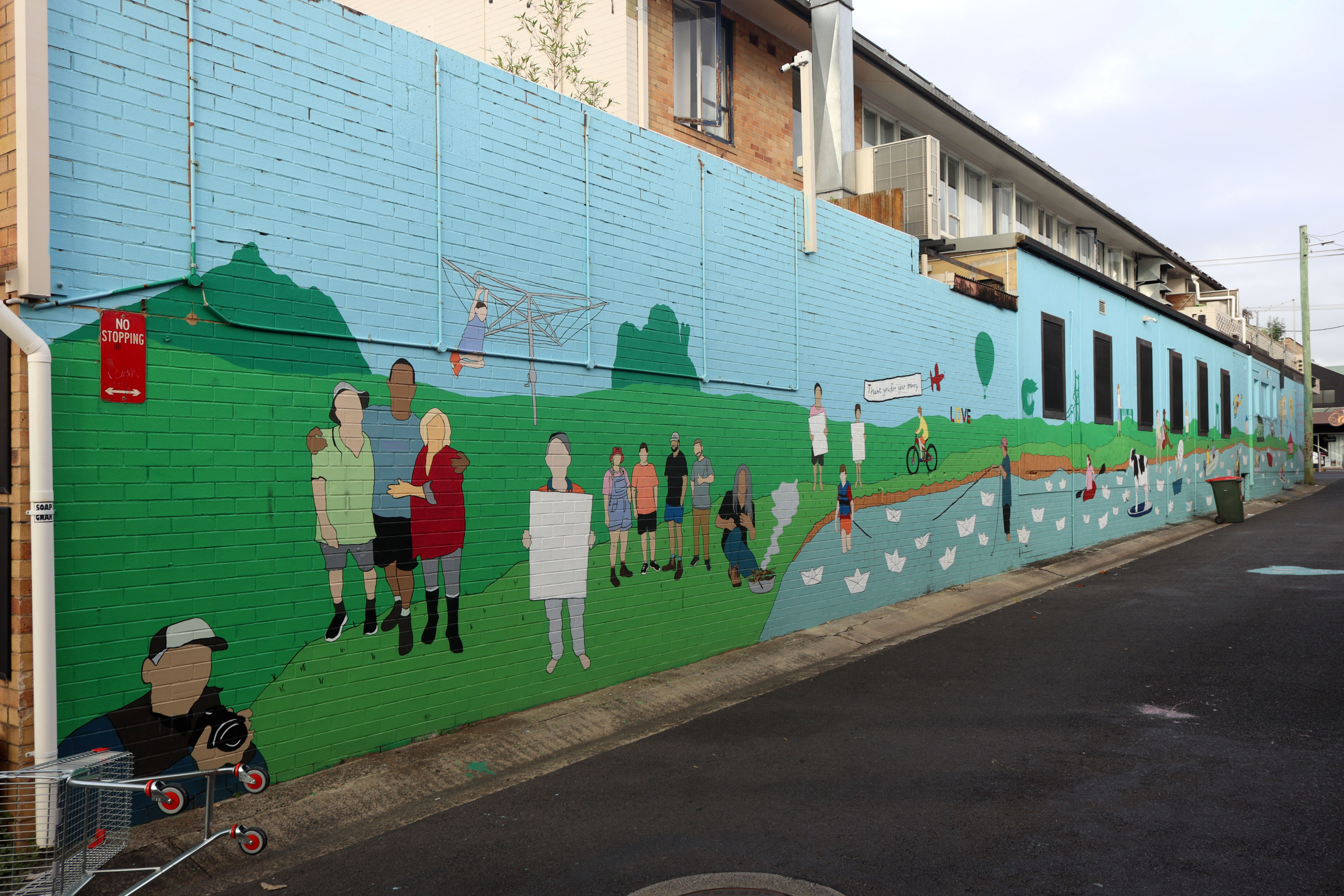 Tinnie Army Commemorative Mural