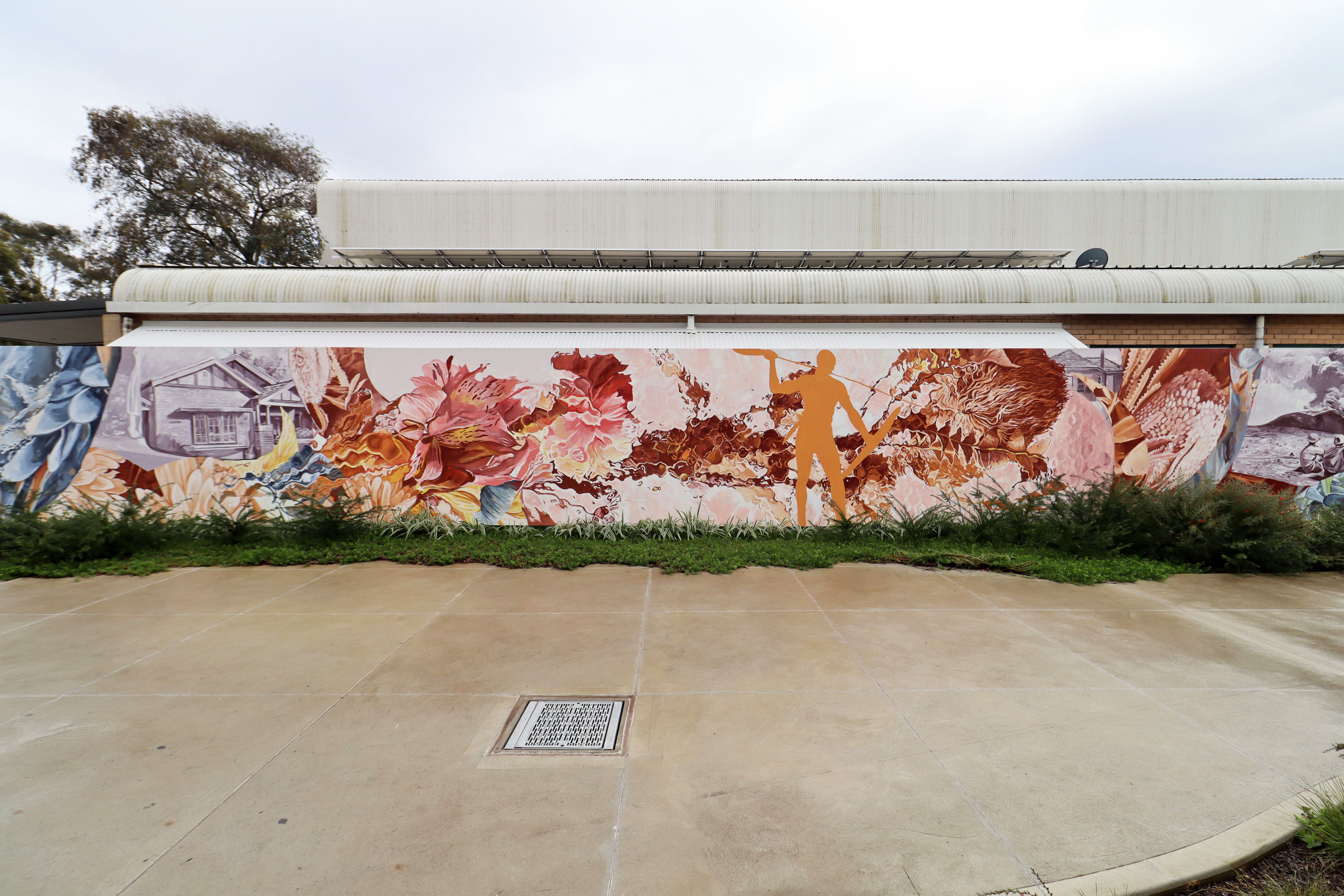 Windows Through Five Dock by Fintan Magee | Street Art NSW
