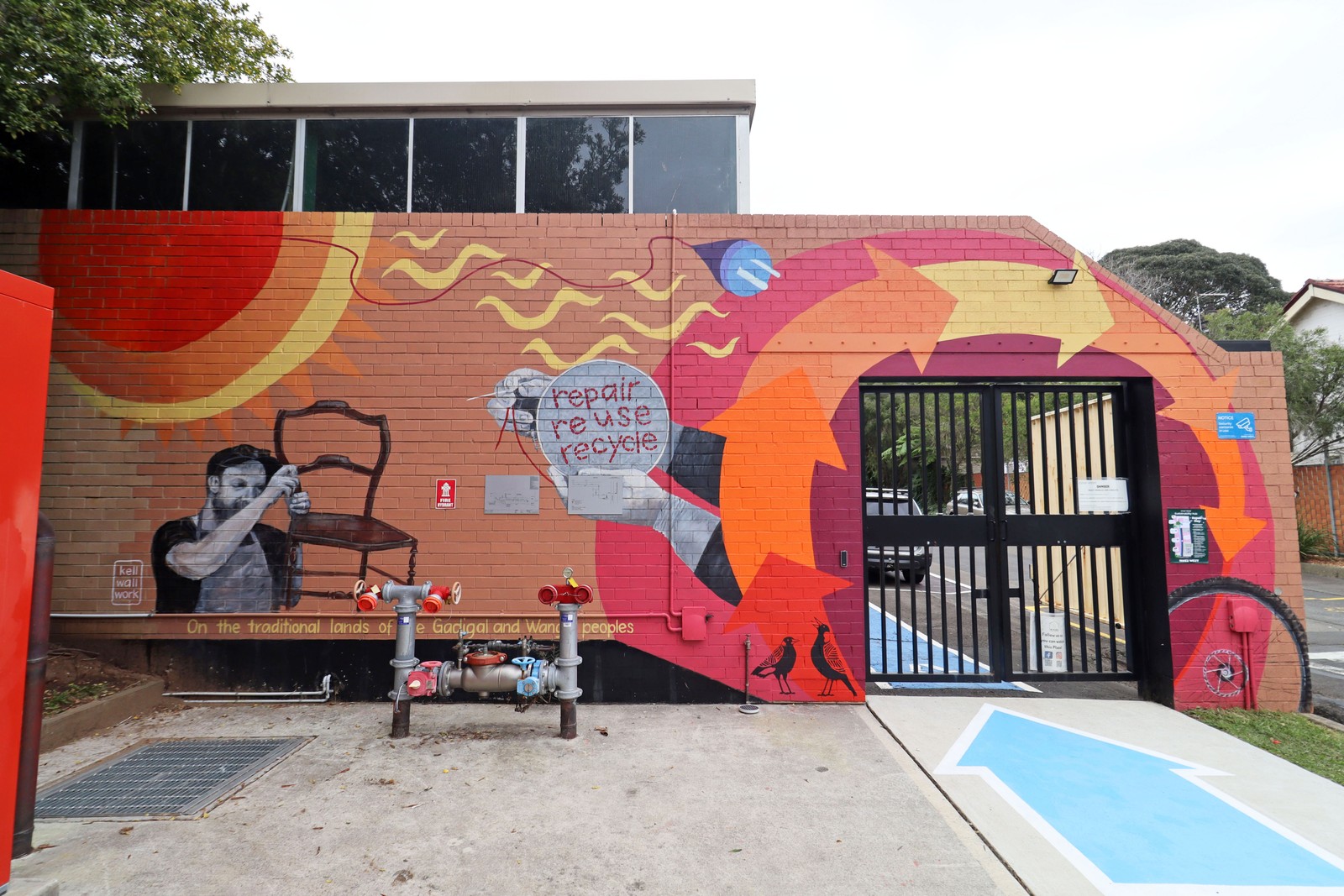Welcome to the Circular Economy by Kelly Wallwork | Street Art NSW