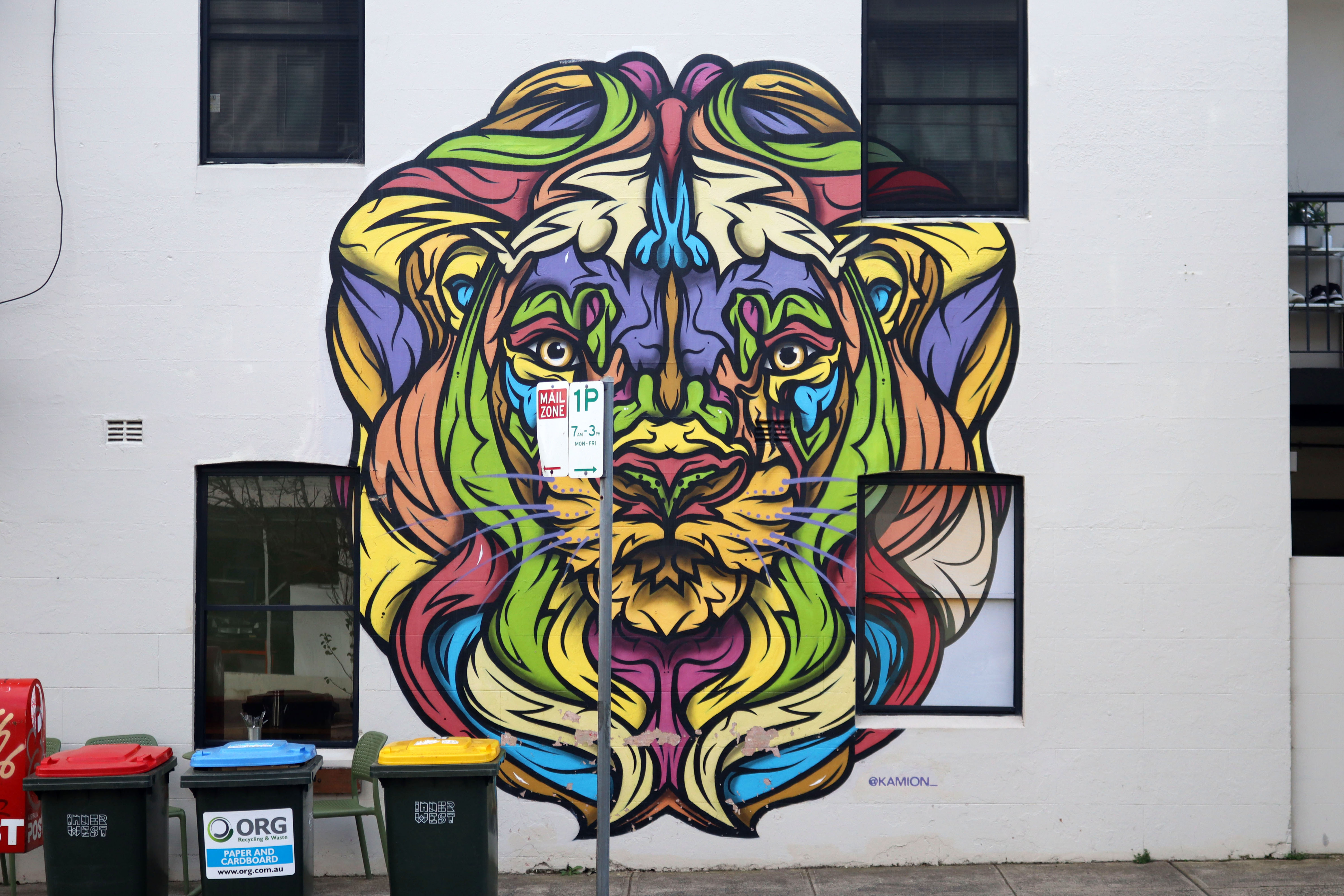 Lion by Matt Scott | Street Art NSW