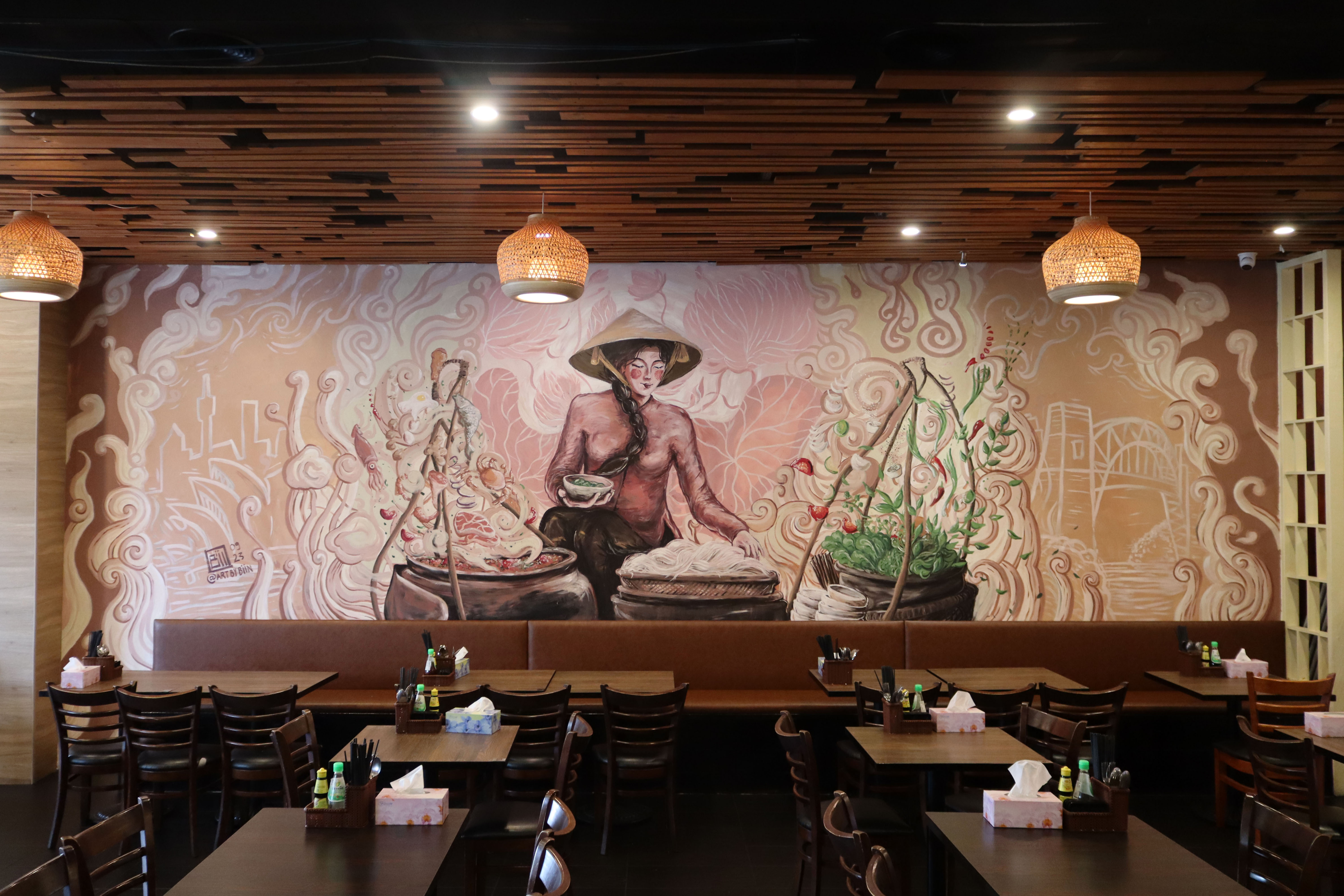 Nàng Gánh by Biin | Street Art NSW