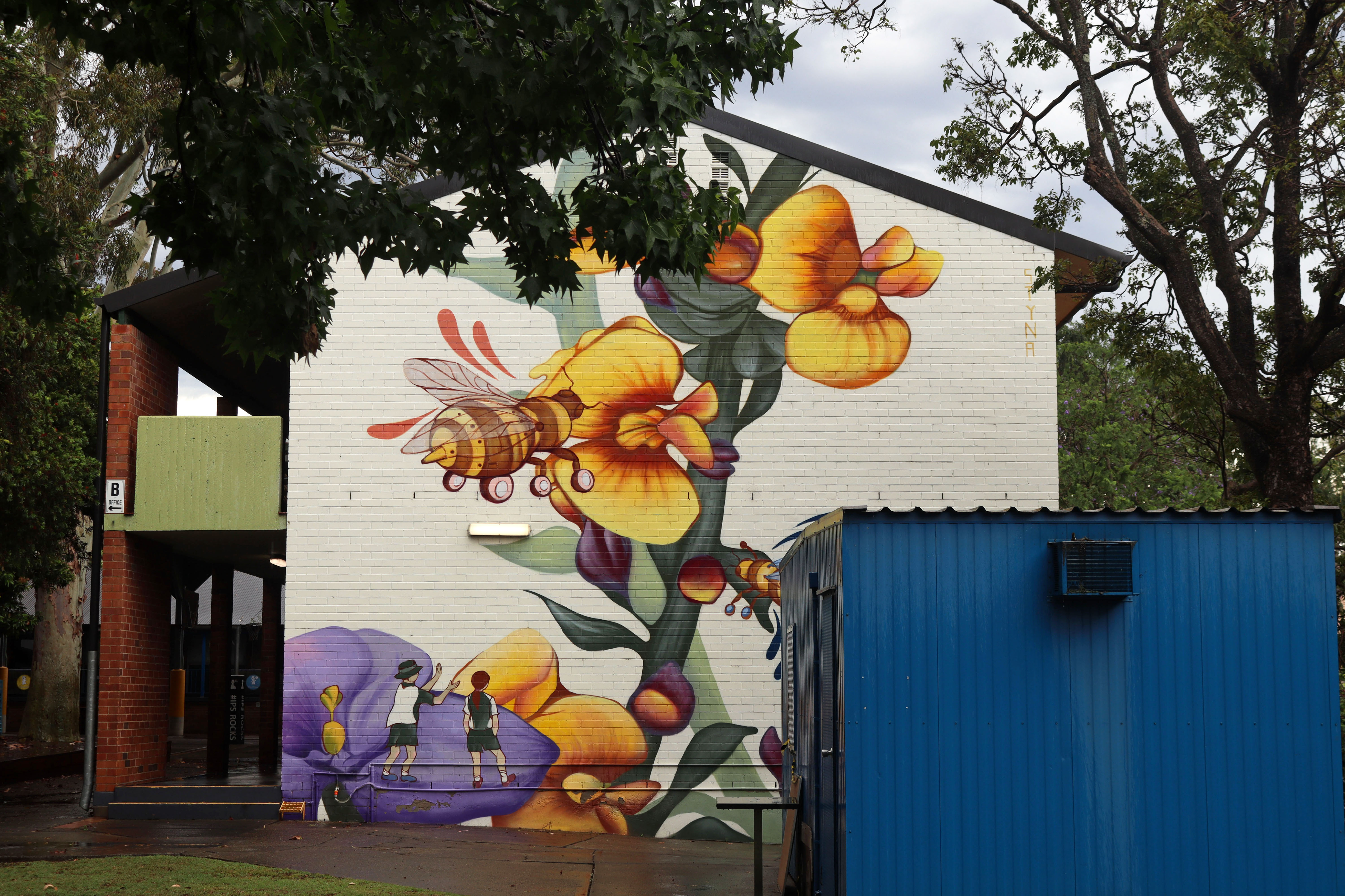 Launch of the Pollinators by Stynabyna | Street Art NSW