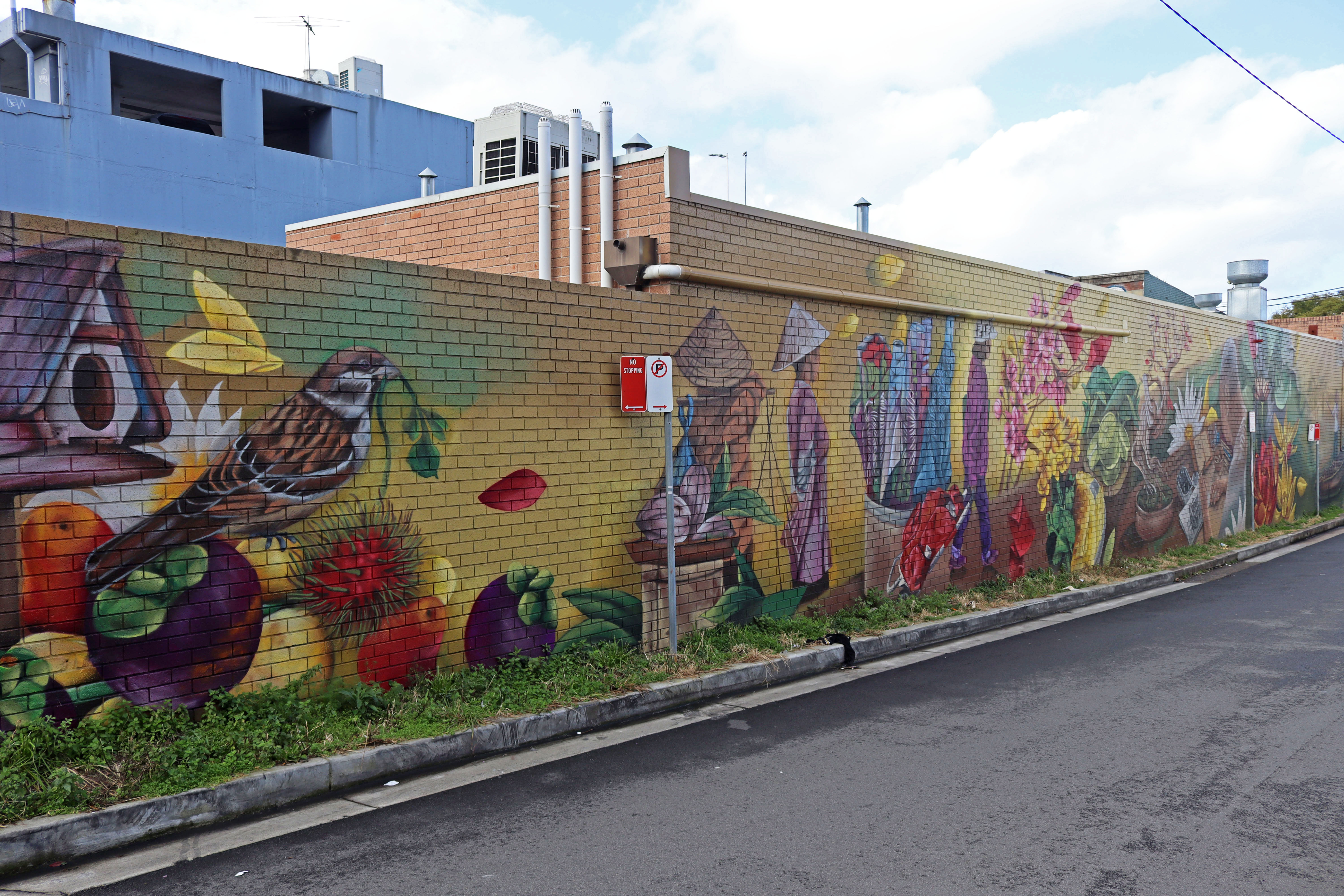 Naughty Gong in Little Vietnam by Stynabyna | Street Art NSW