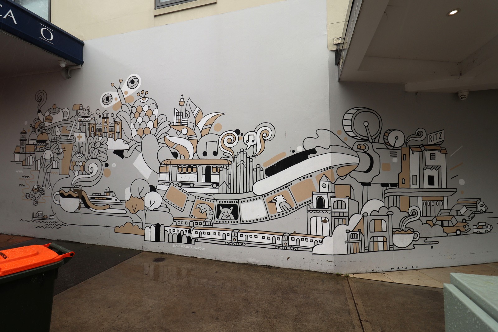 Untitled by James Gulliver Hancock | Street Art NSW