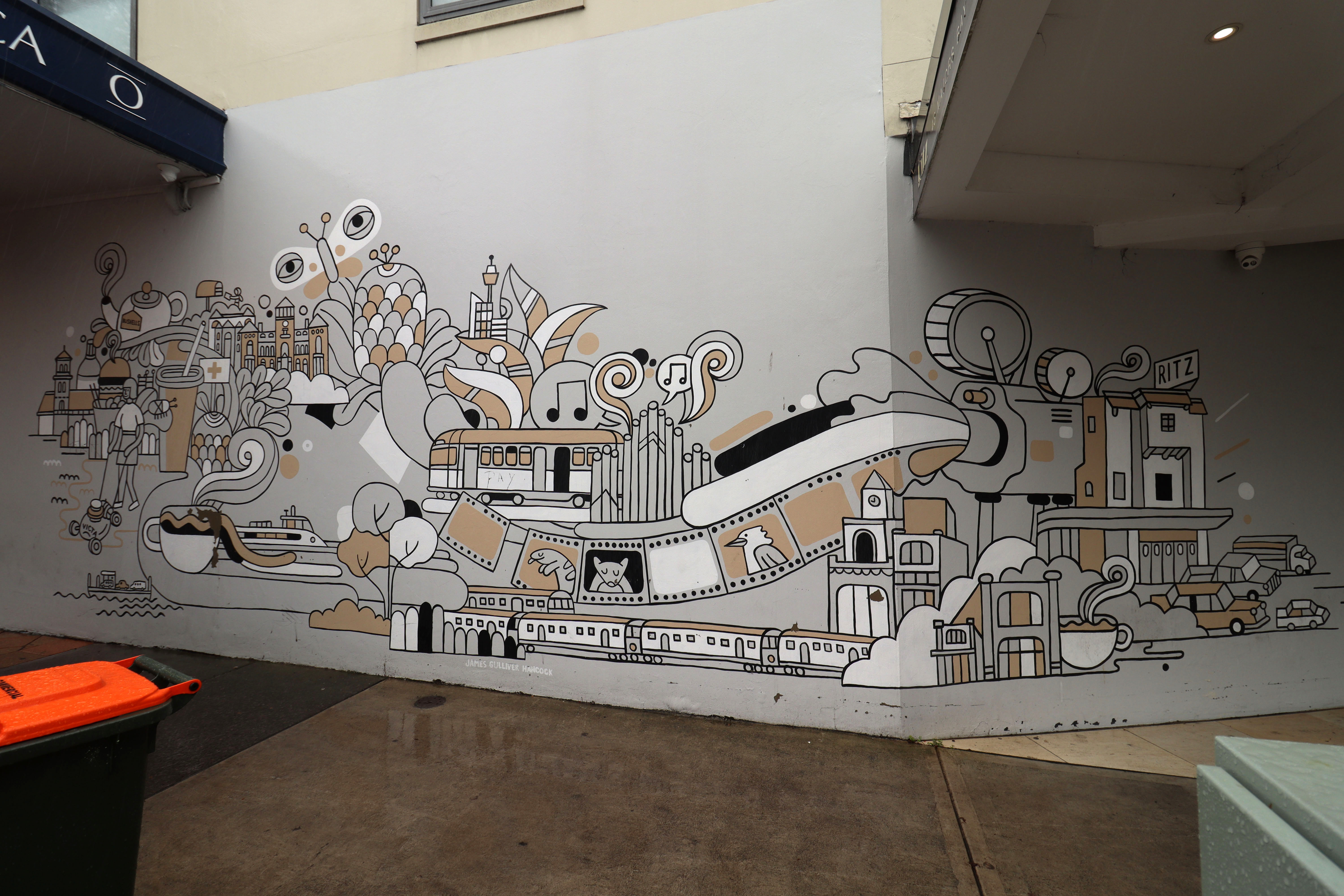 Untitled by James Gulliver Hancock | Street Art NSW