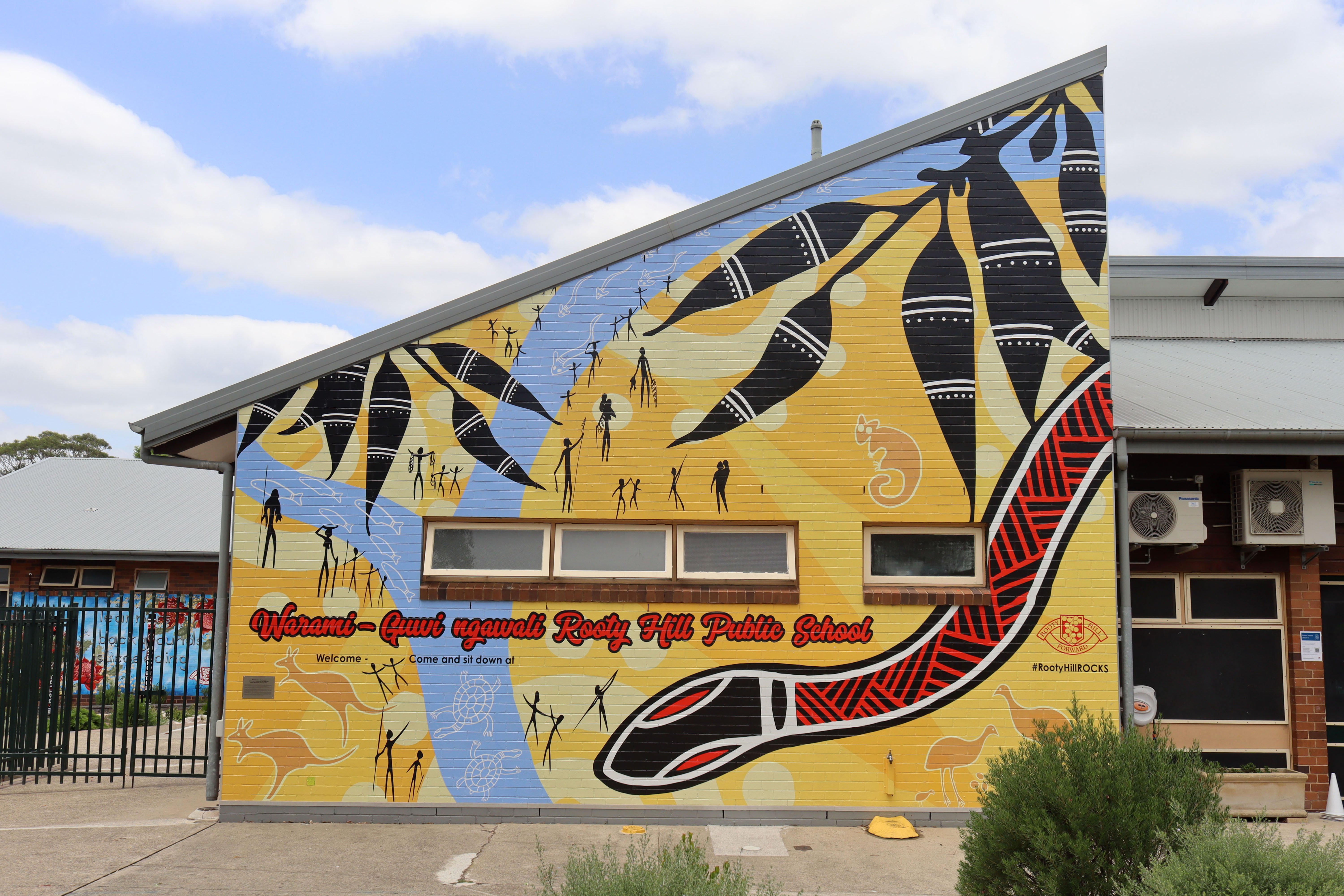 Warami Guwi Ngallawali (Welcome – come and sit down at) Rooty Hill Public School