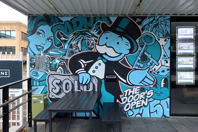 Monopoly Mural
