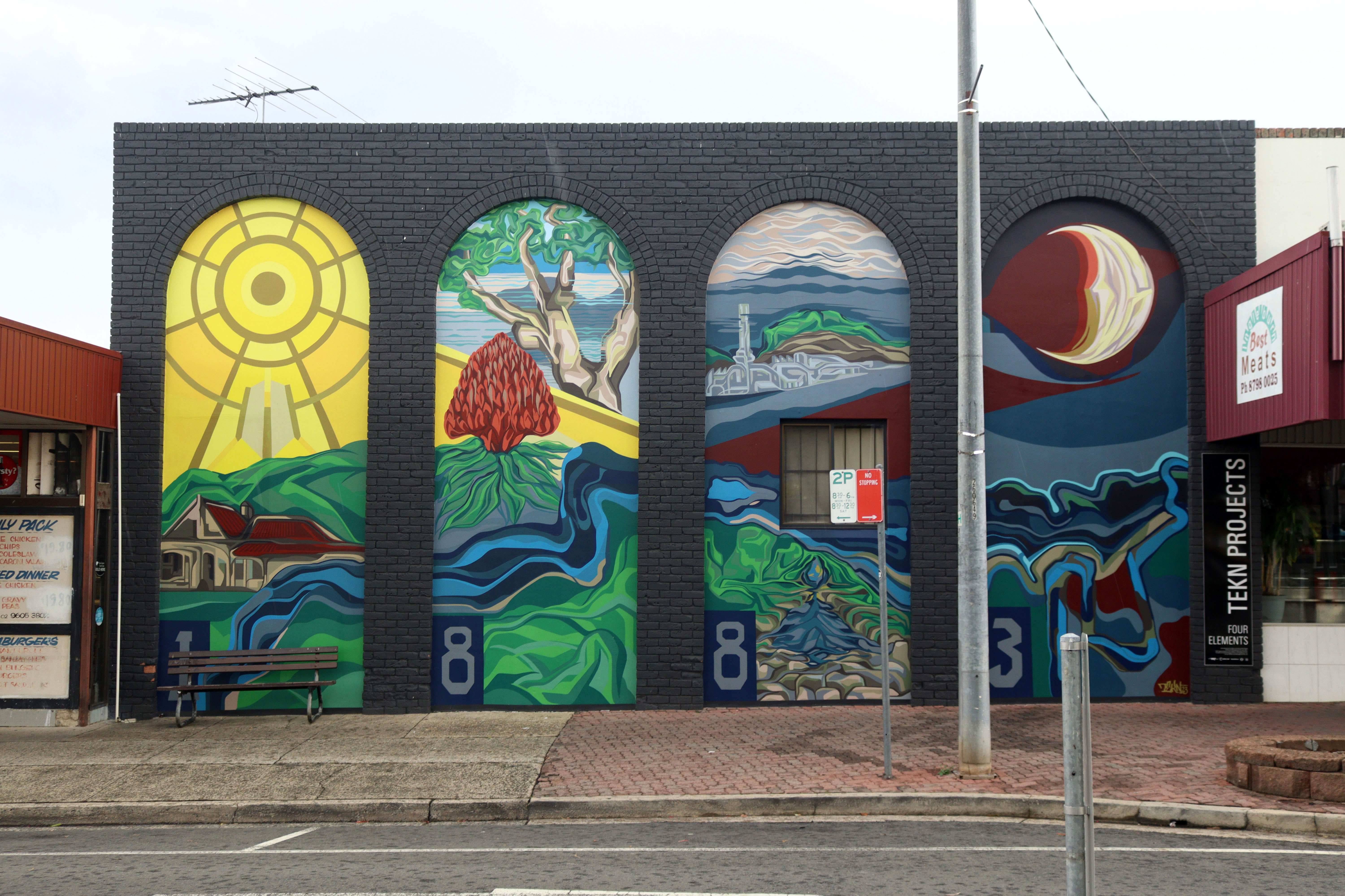 Four Elements by TEKN Projects | Street Art NSW