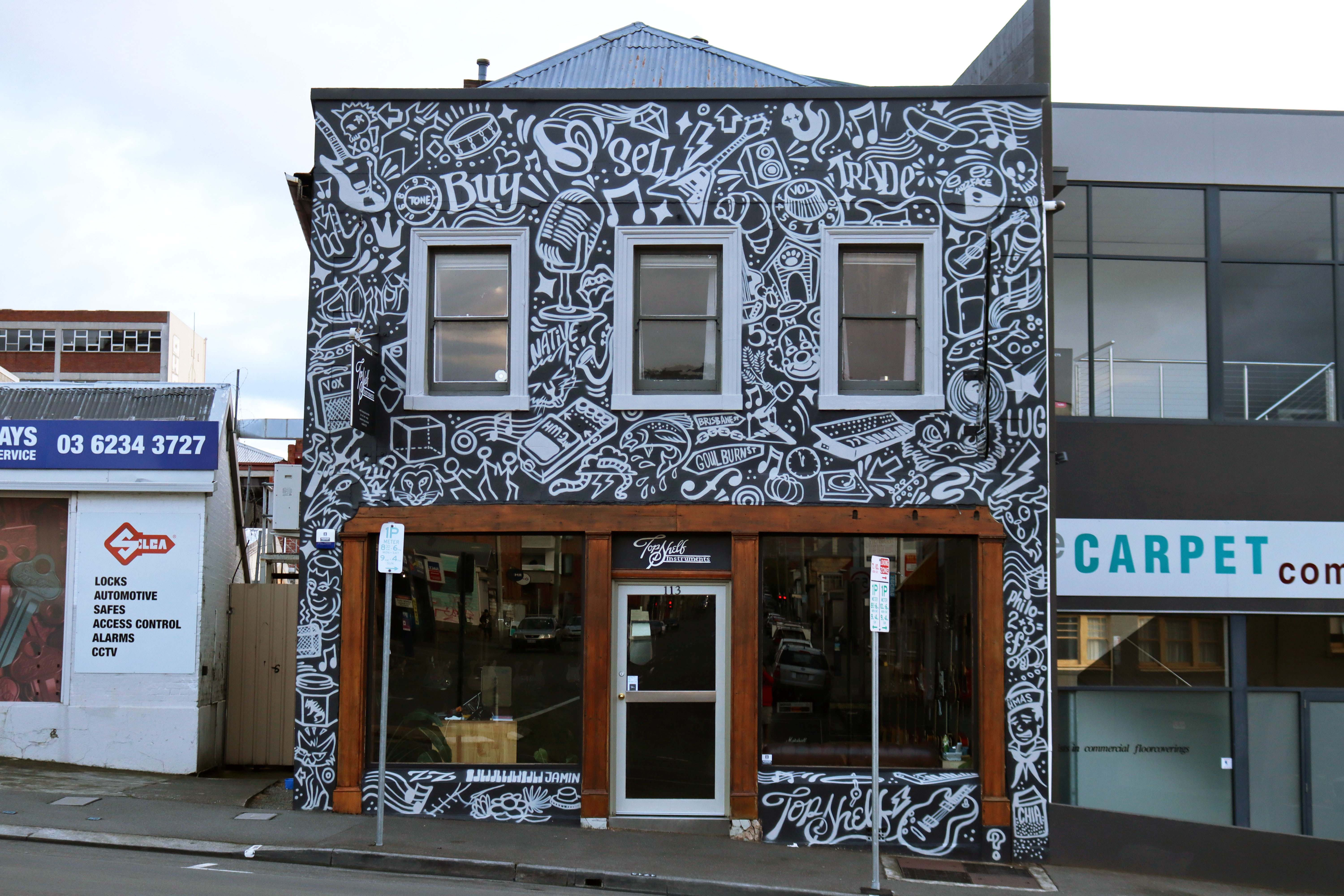 Topshelf by Jamin | Street Art NSW