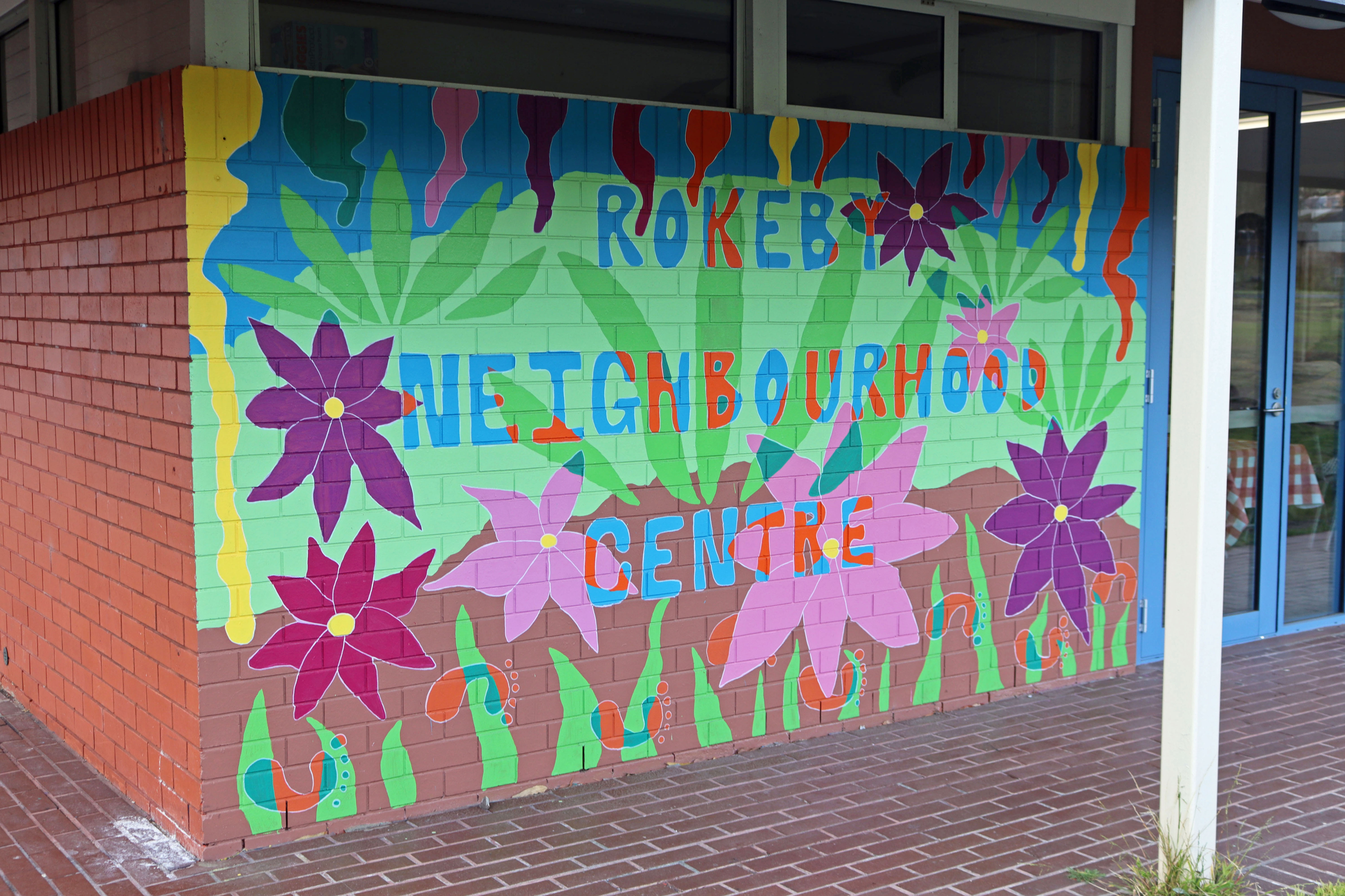 Rokeby Neighbourhood Centre by Takira Simon-Brown | Street Art NSW