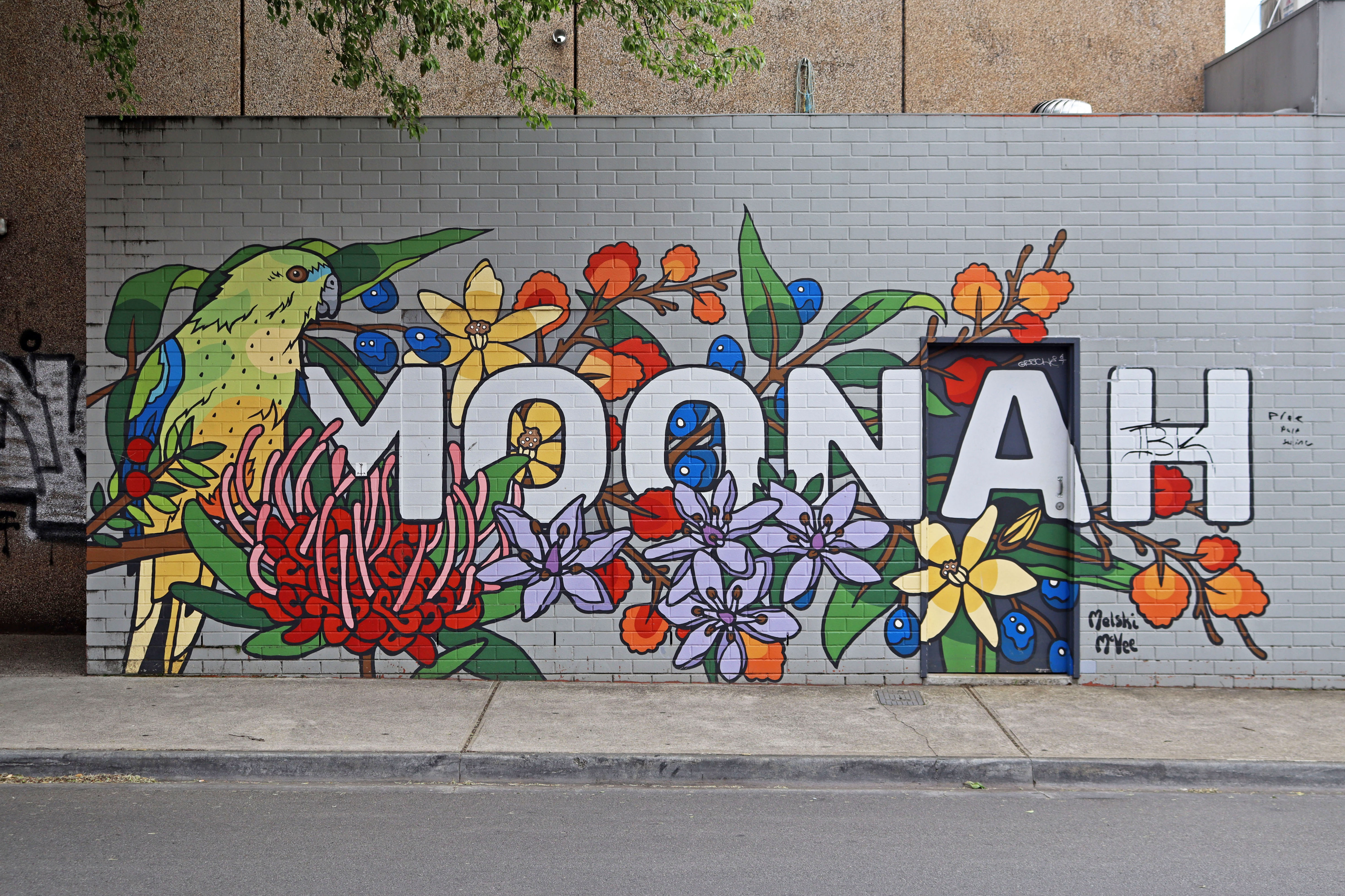 Moonah by Melski McVee | Street Art NSW
