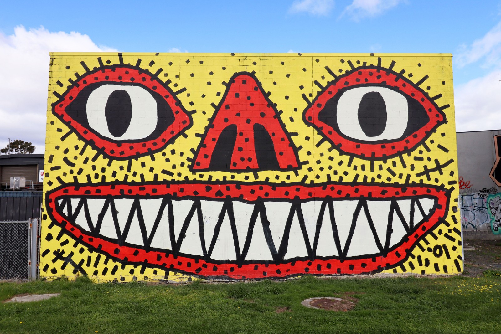 Big Dumb Head by Tom O'Hern | Street Art NSW