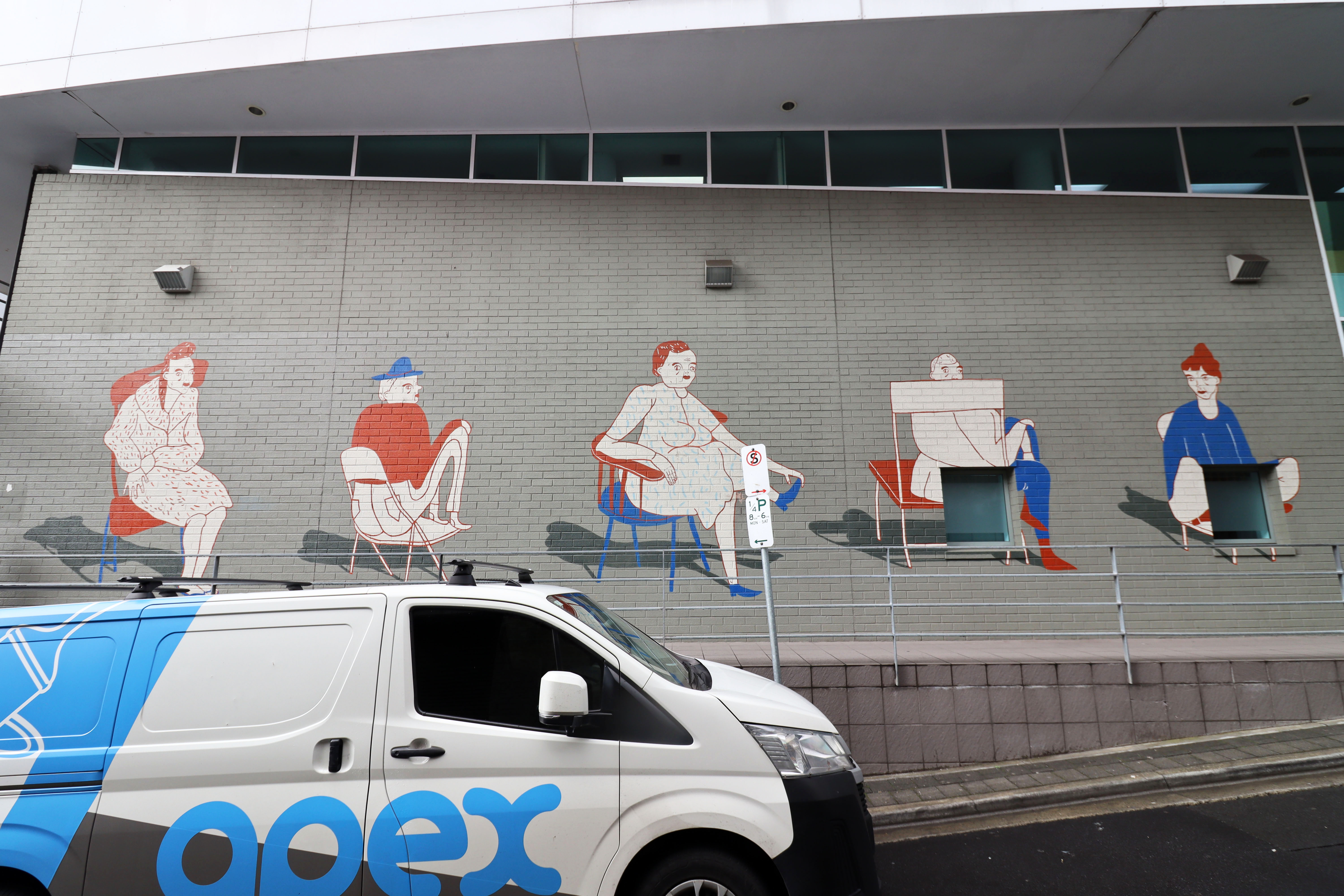 Chairs by Jae Criddle | Street Art NSW