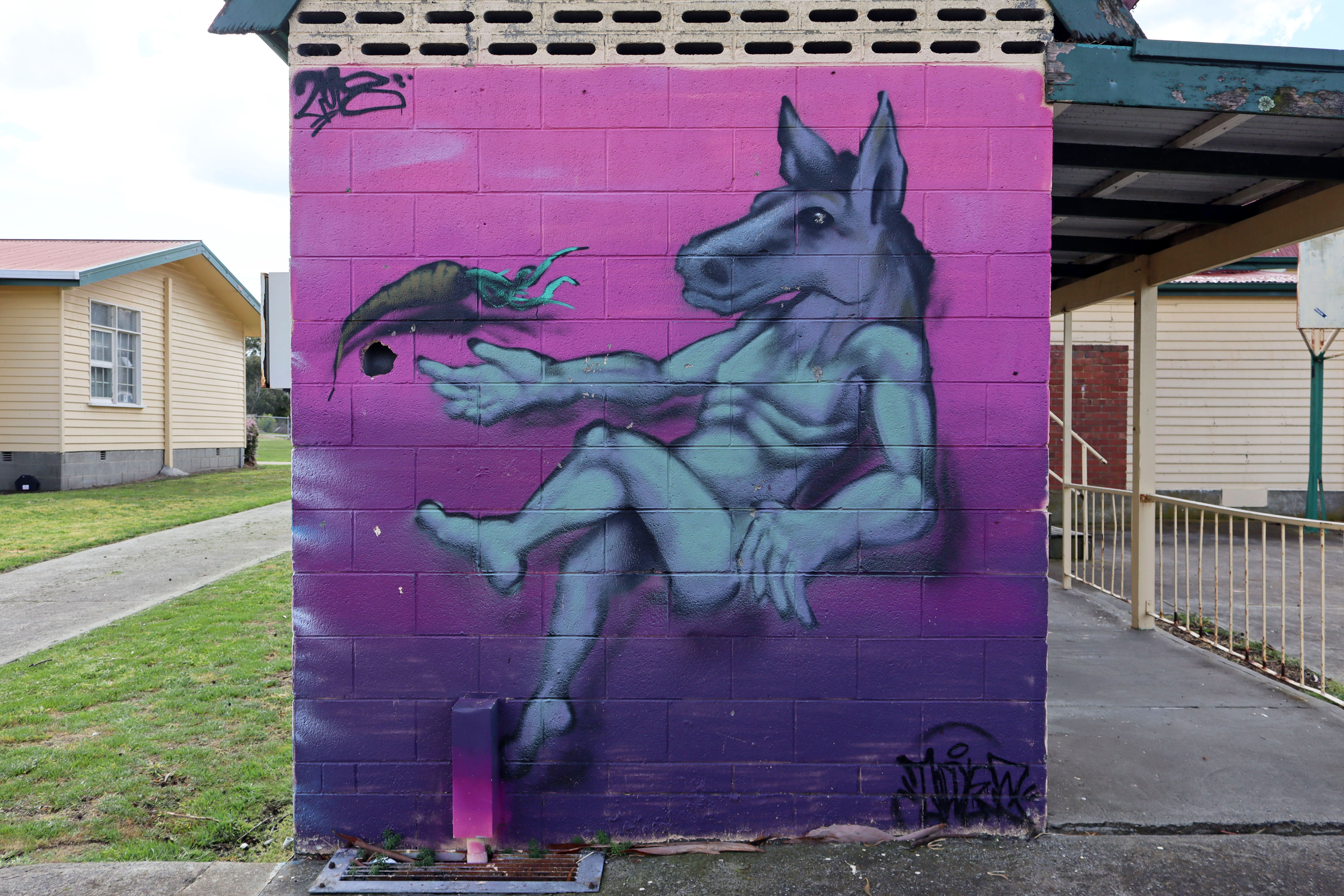 Horse by Todd Jacobson | Street Art NSW