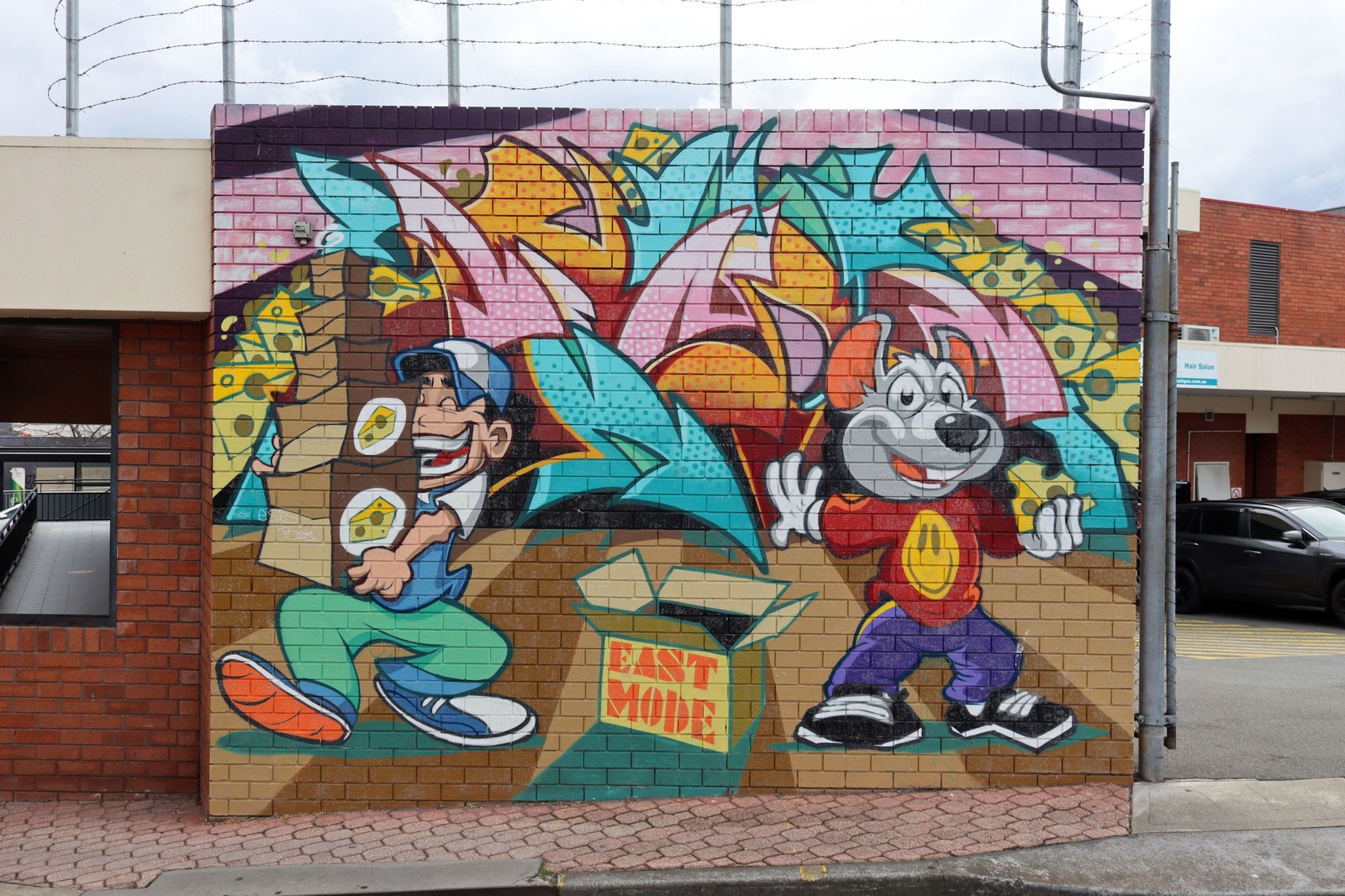 East Mode by Tom Deams | Street Art NSW