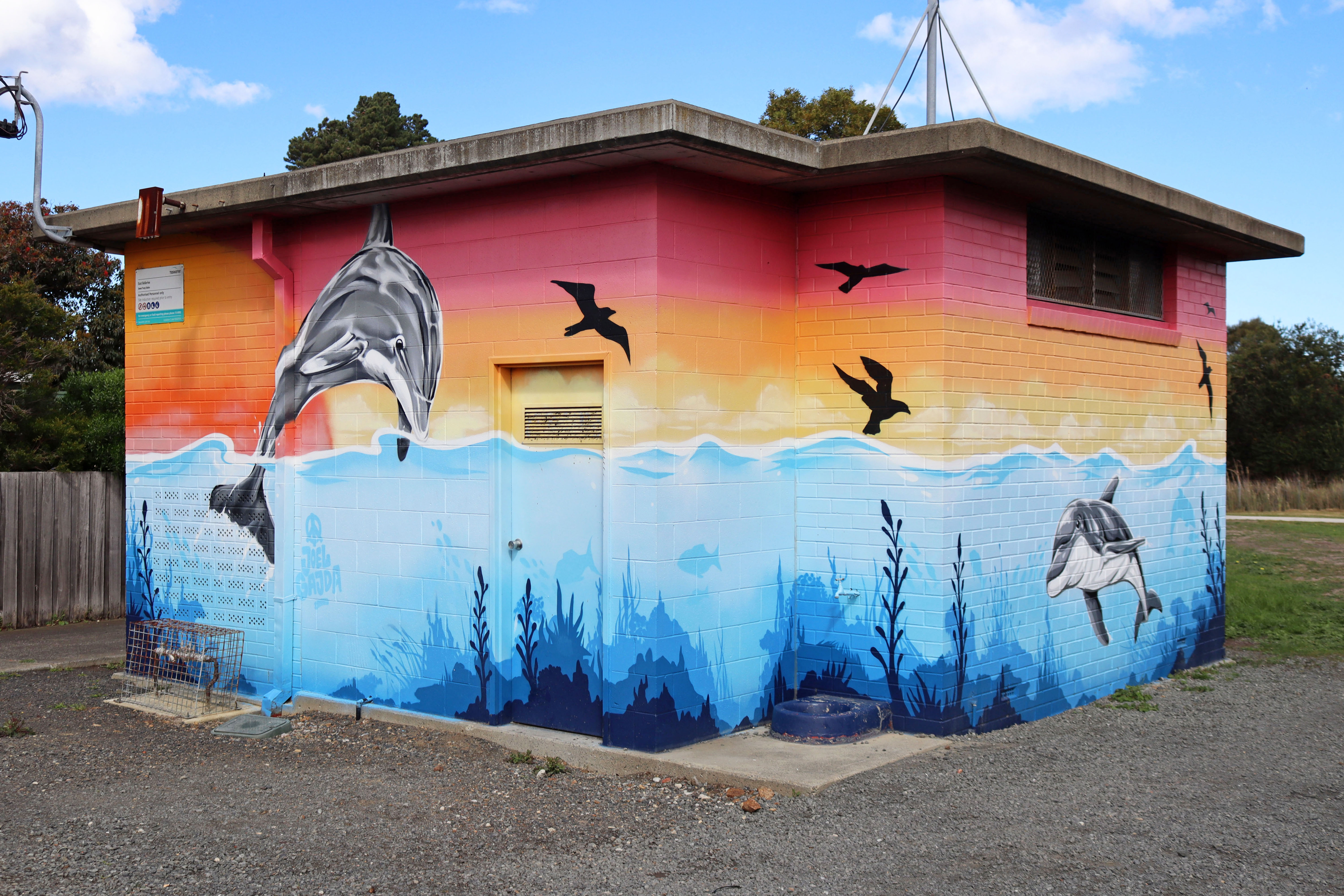Ocean by Joel Gadja | Street Art NSW