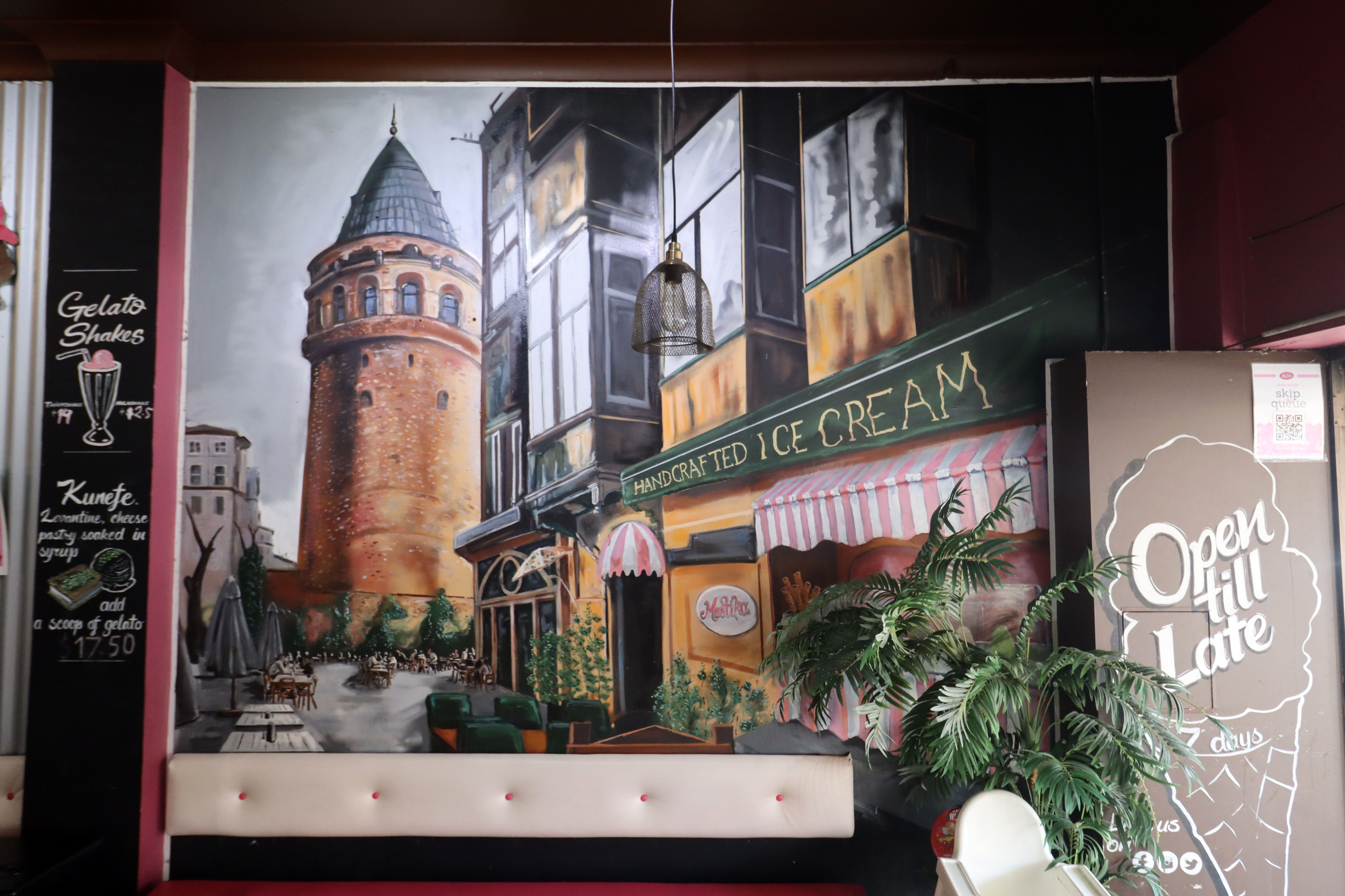 Galata Tower Streetscape by Alex Grils | Street Art NSW