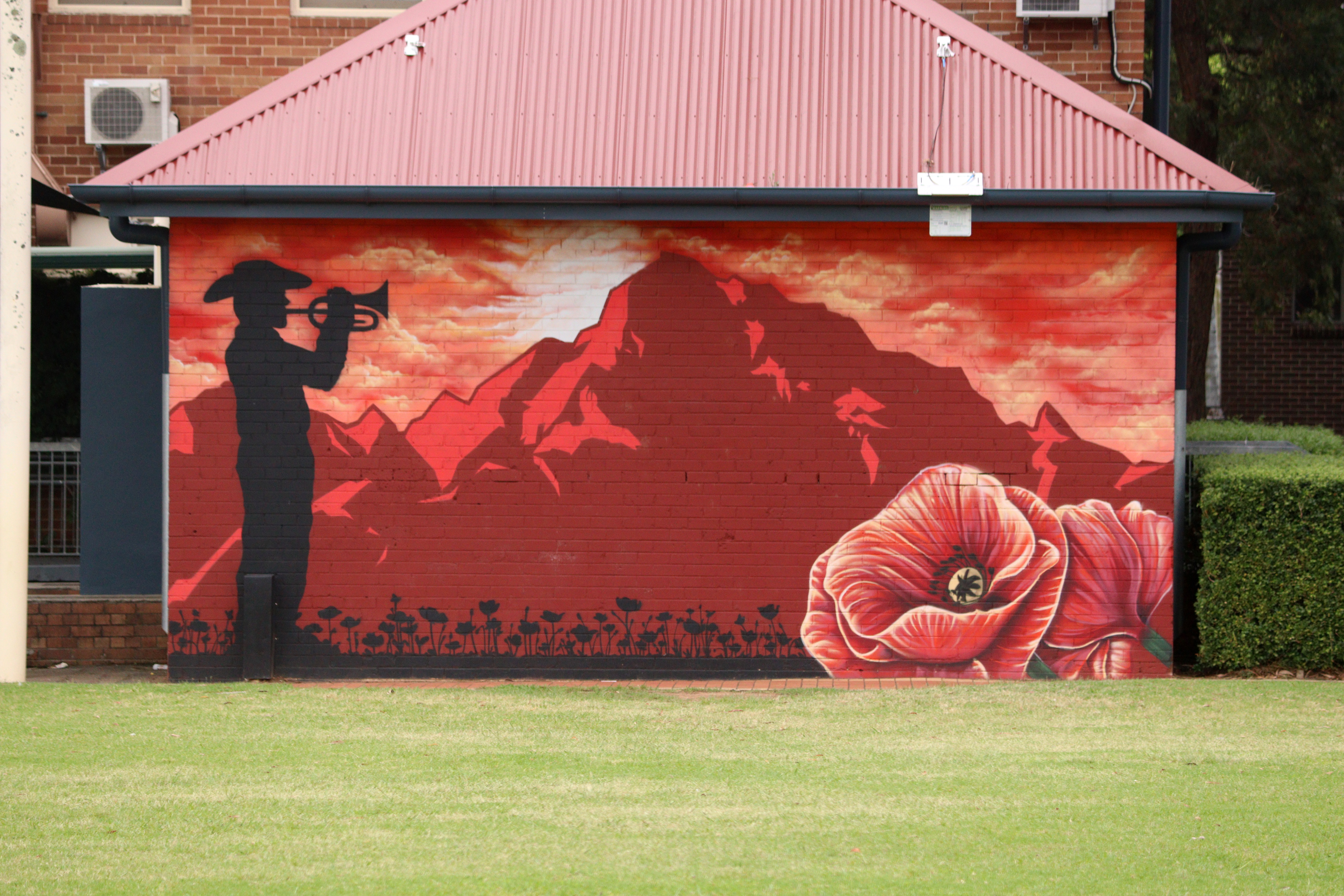 Lest We Forget by Blackbook Ink | Street Art NSW