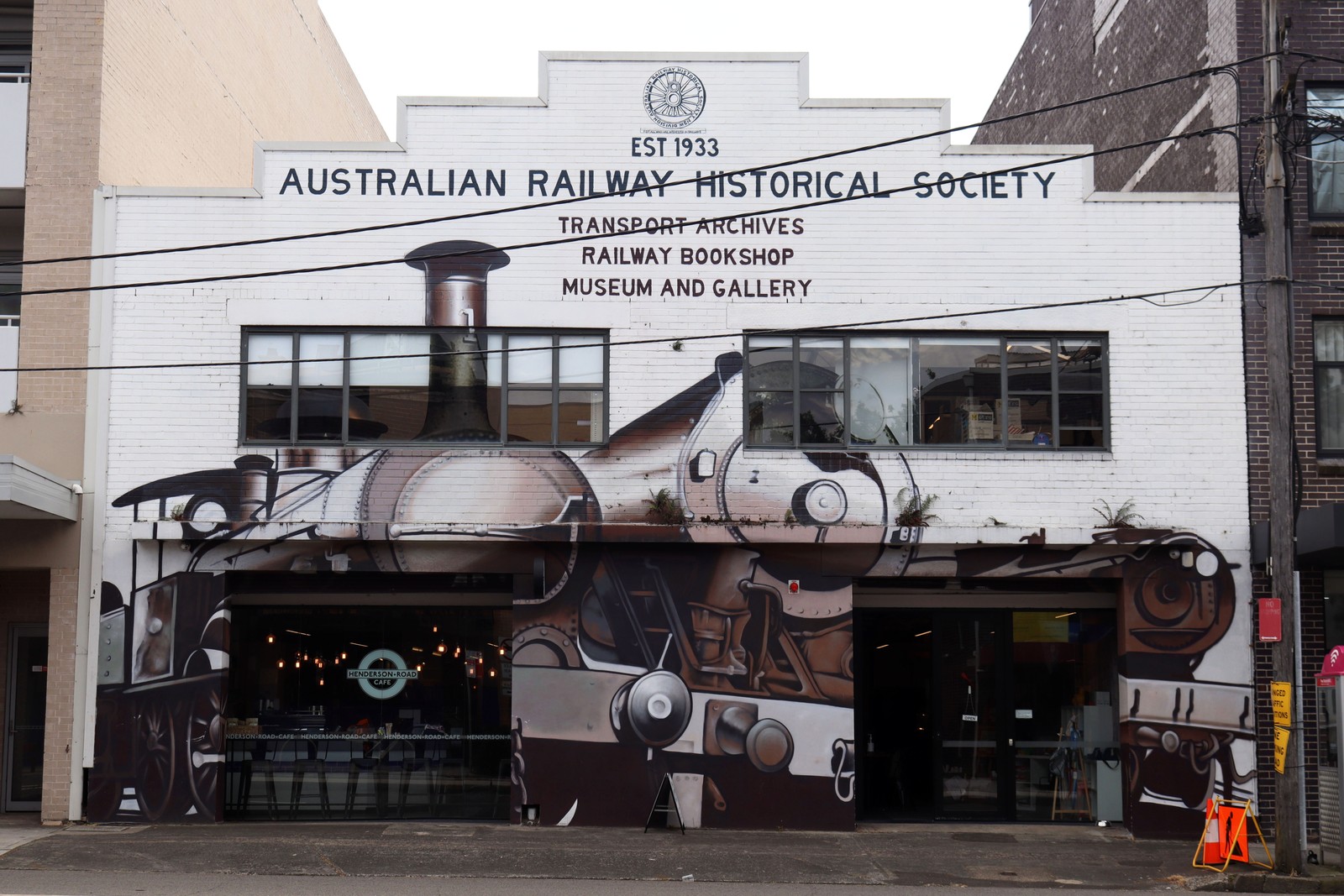 Australian Railway Historical Society by Muralisto | Street Art NSW