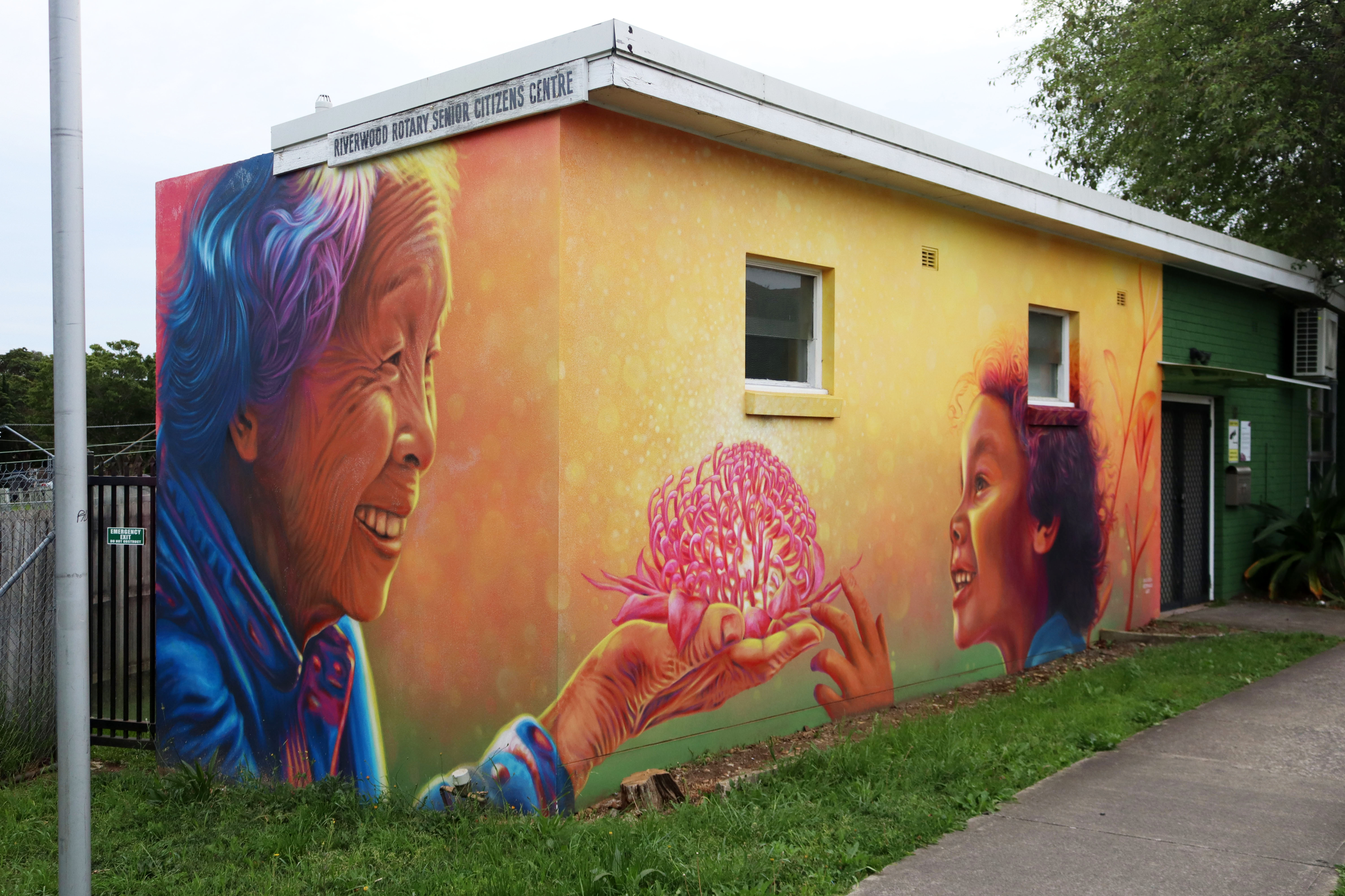 Generations in Bloom by Amanda Newman | Street Art NSW
