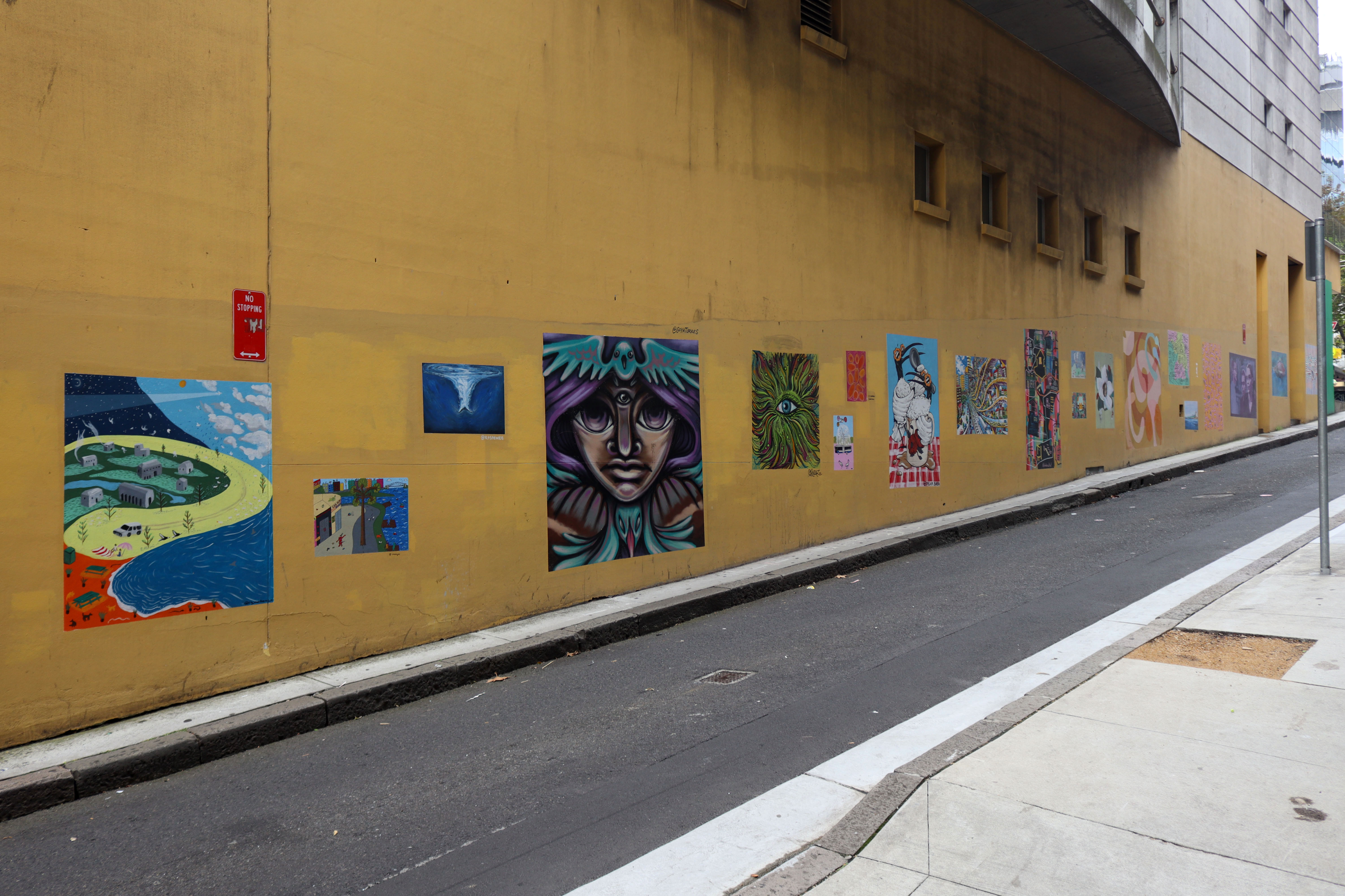 Brougham Lane Street Art Gallery by Various Artists | Street Art NSW