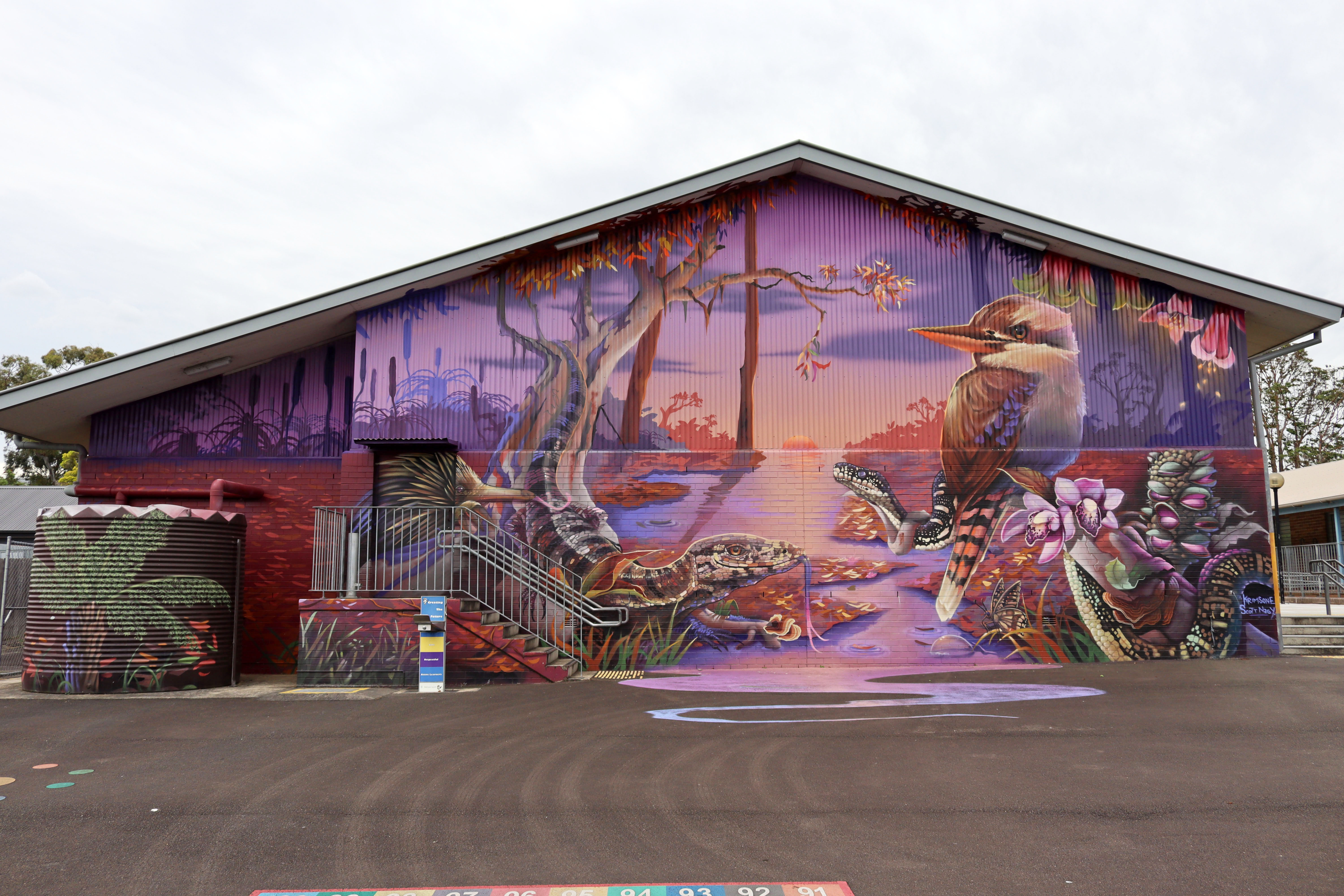 The Celebration of Light by Krimsone | Street Art NSW