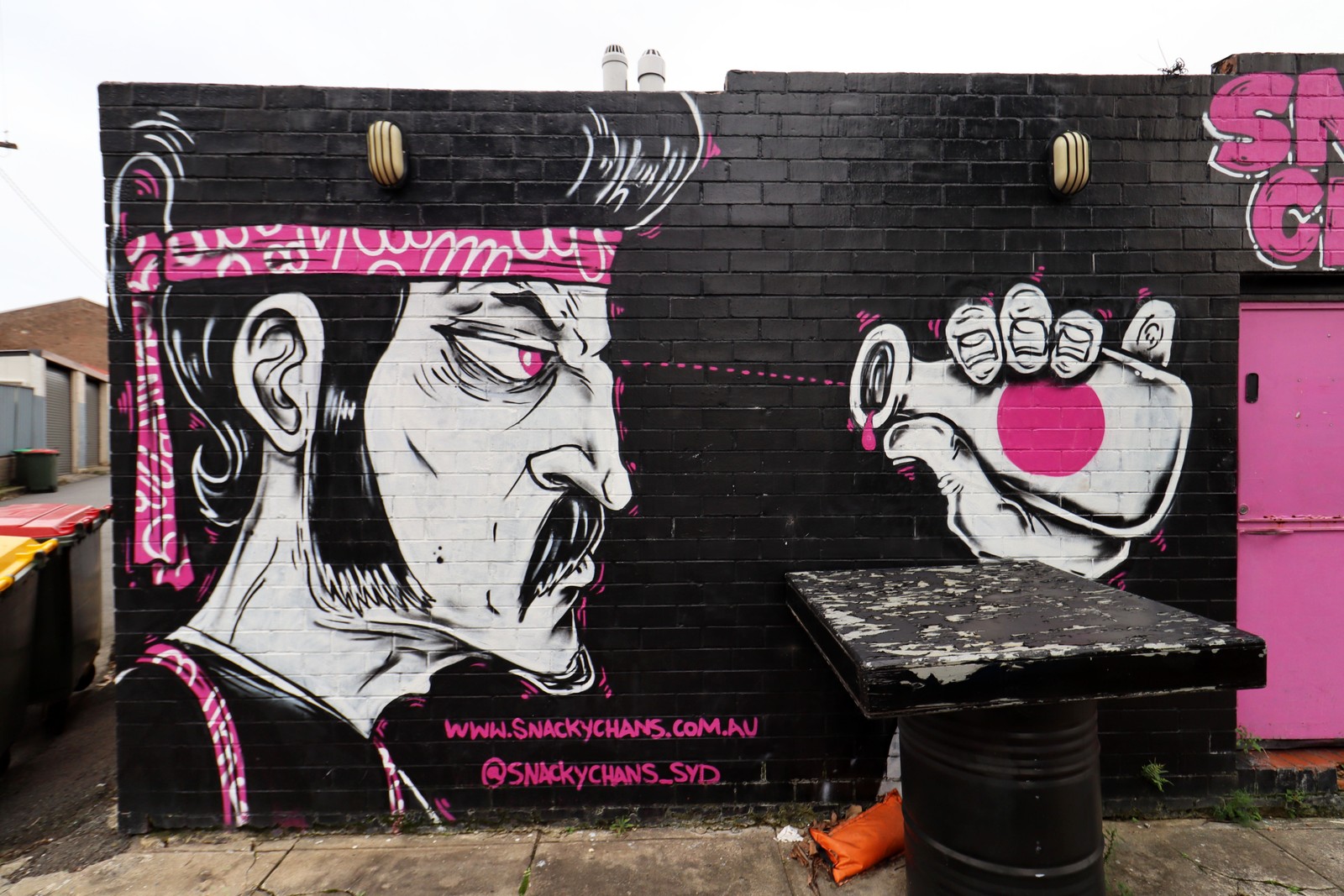 Snacky Chans by Mike Watt | Street Art NSW