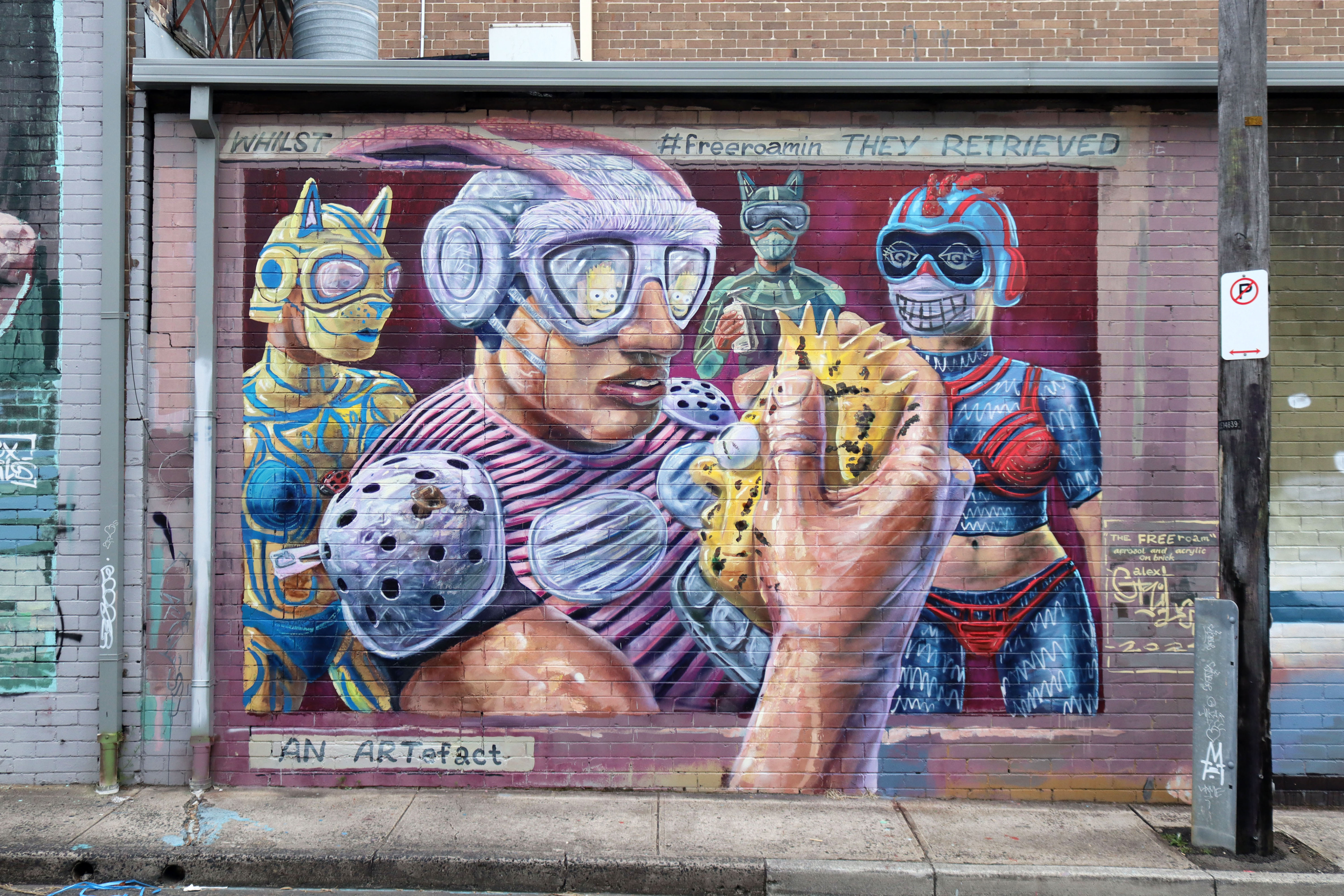The Freeroamers by Alex Grils | Street Art NSW