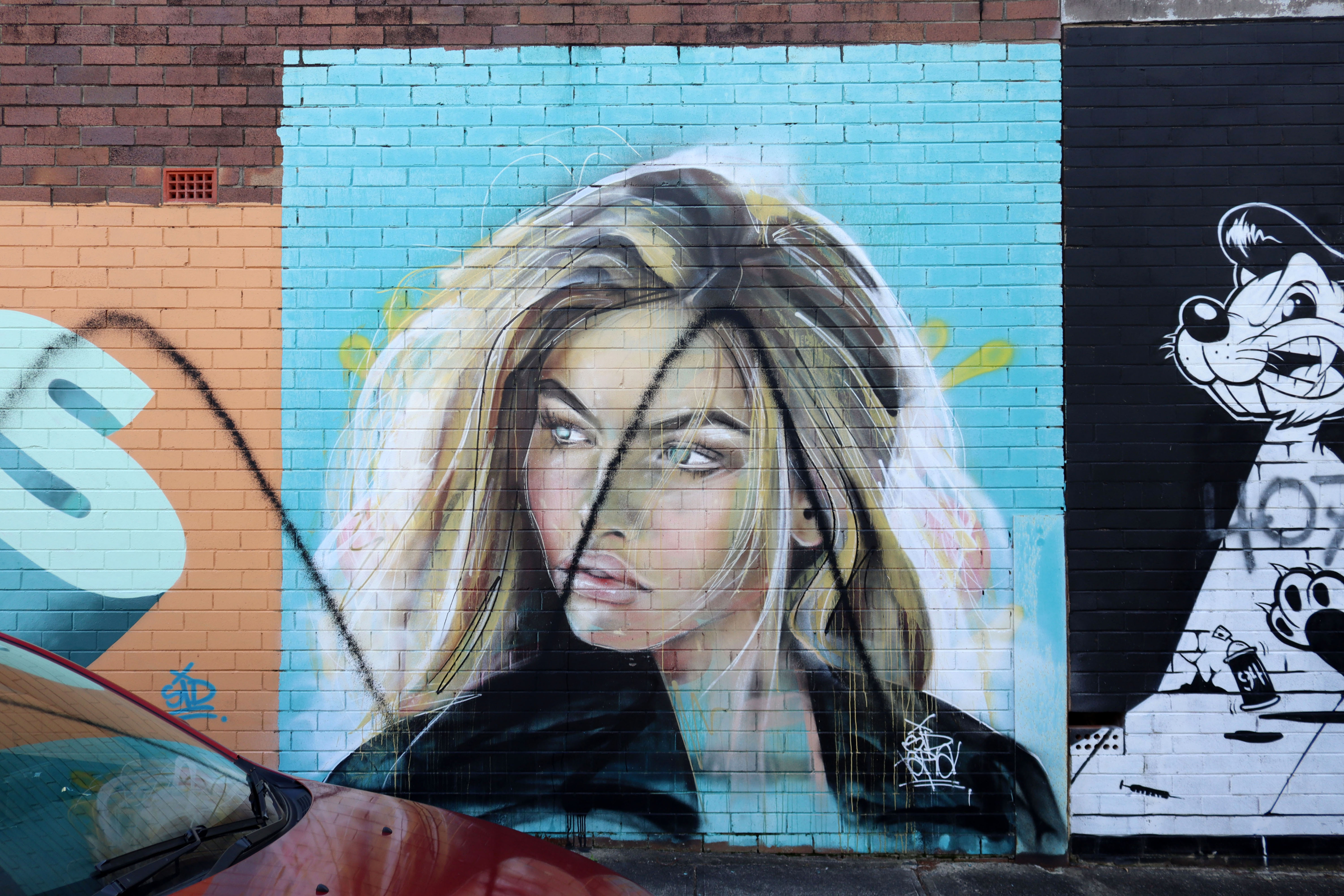 Thylane-Lena Rose by Sid Tapia | Street Art NSW