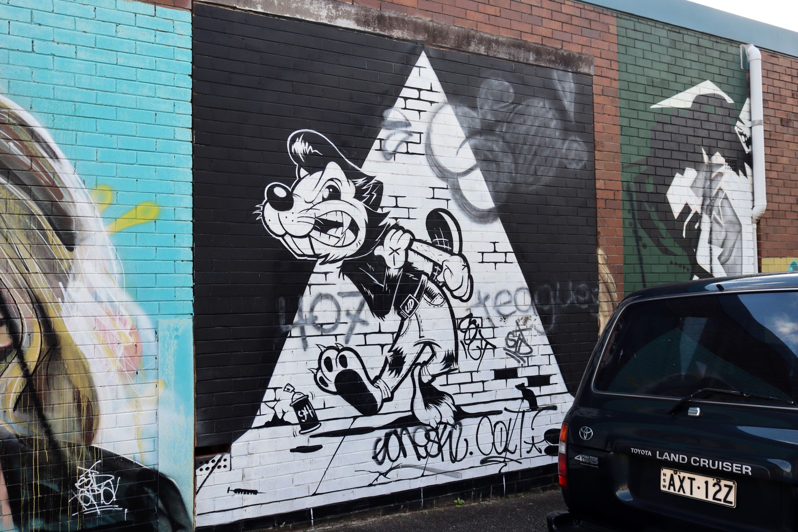Untitled by Sid Tapia | Street Art NSW